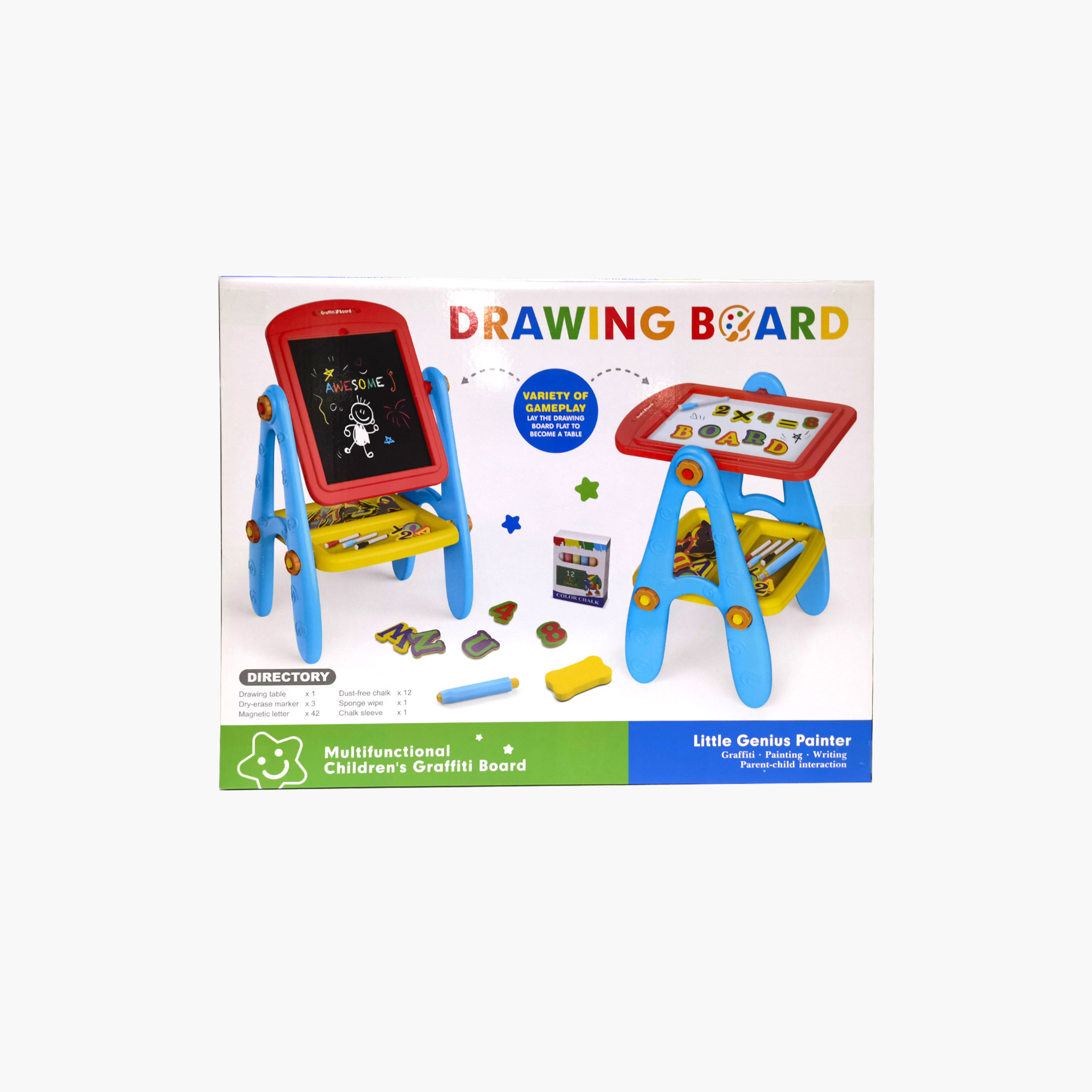 Multifunctional Drawing Board-toys-babyandtoddlertoys-learningtoys-image-1