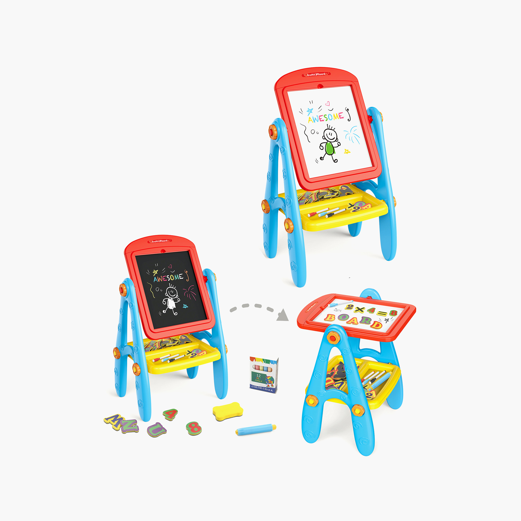 Multifunctional Drawing Board-toys-babyandtoddlertoys-learningtoys-image-2