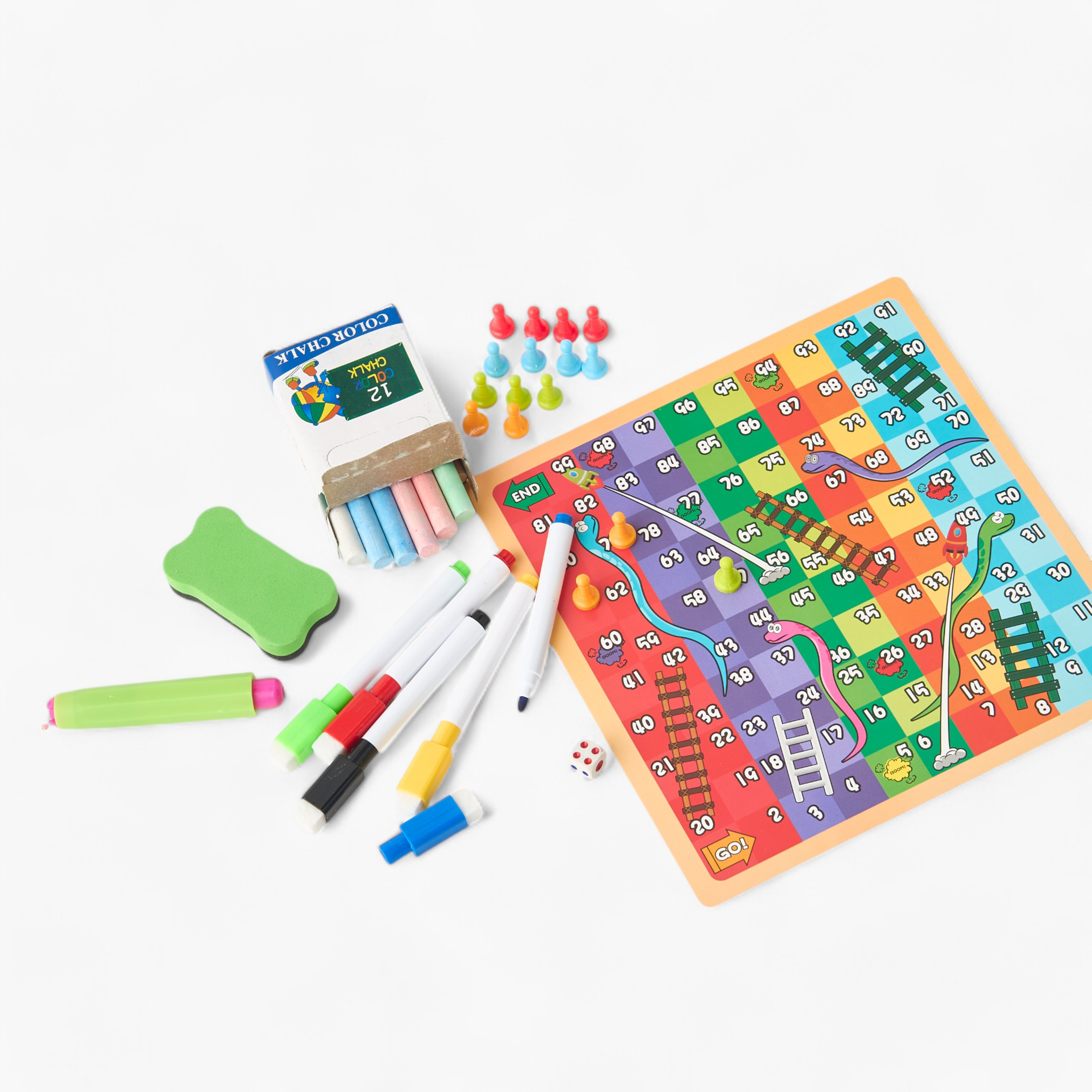 Talented Painter Double-Sided Writing Board with Board Games-toys-babyandtoddlertoys-learningtoys-image-6