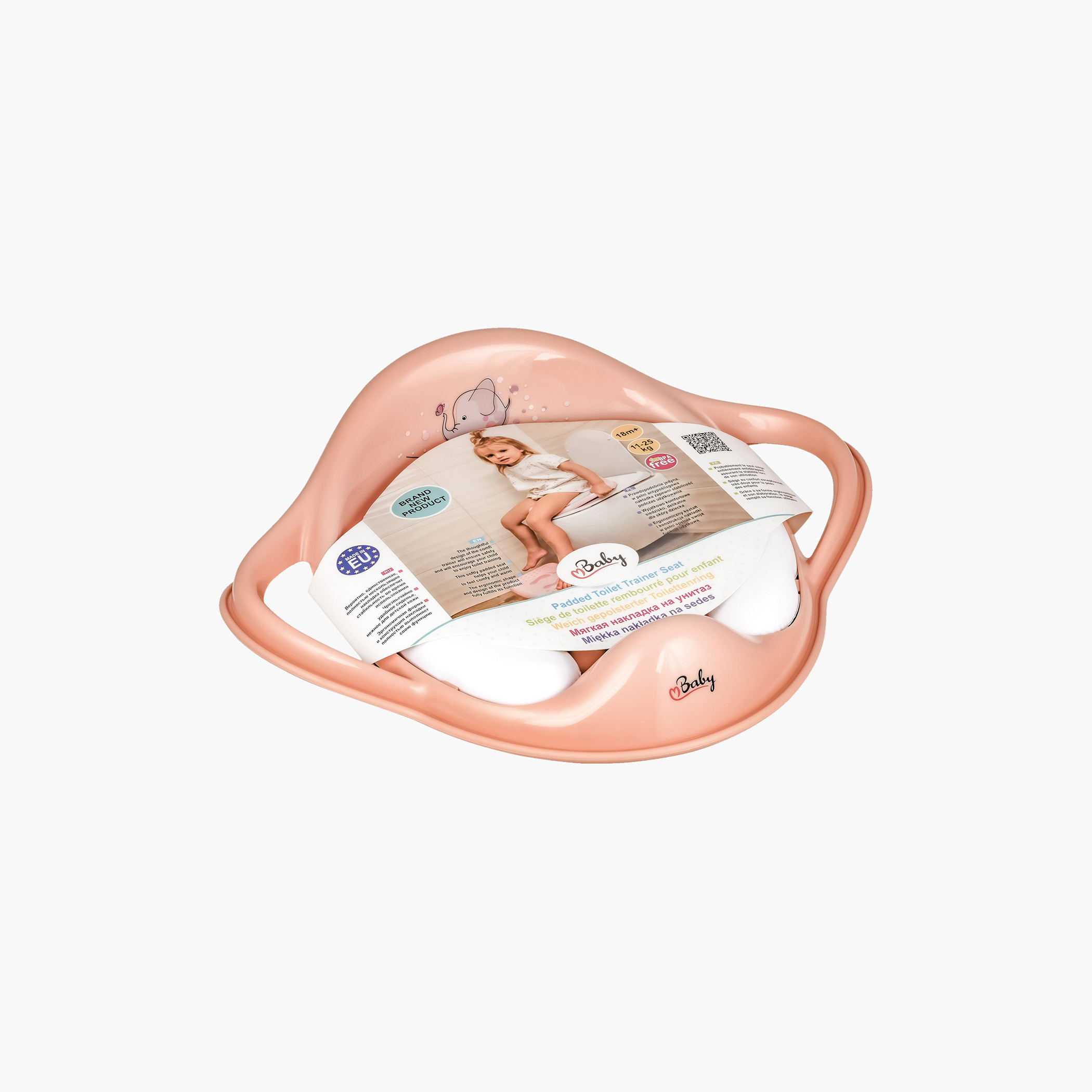 Maltex Sheep Print Padded Toilet Trainer Seat-baby-diapering-pottytraining-image-4