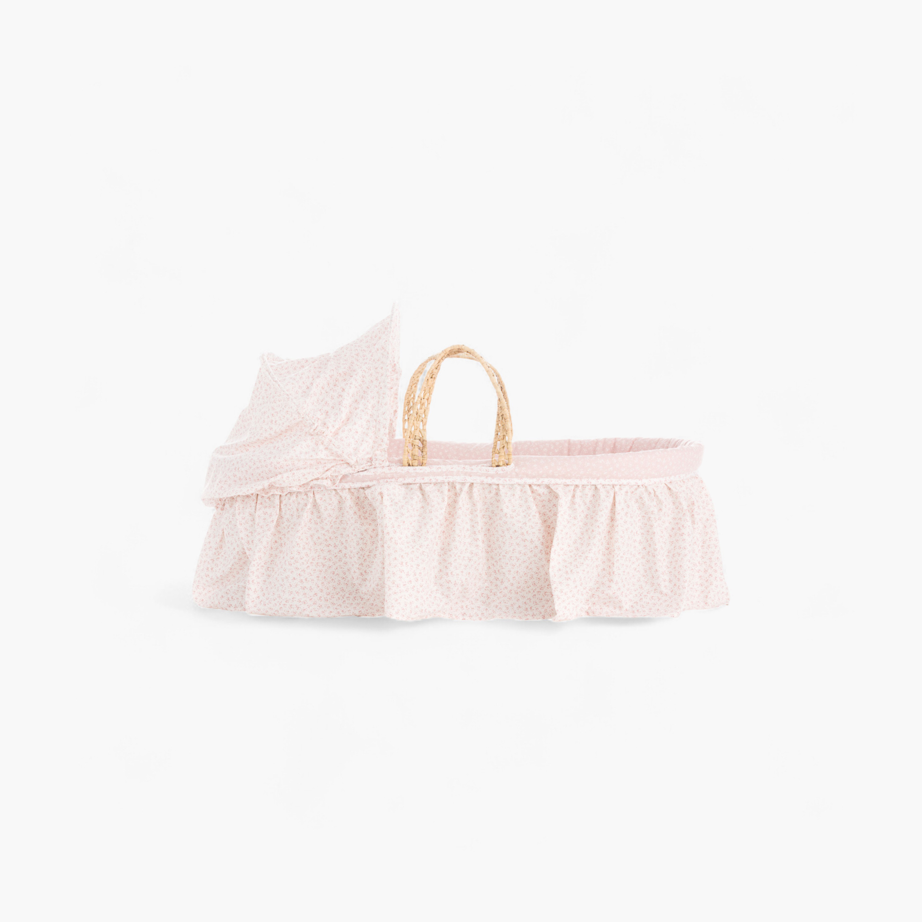 Cambrass Baby Nest Basket with Frill Detail-baby-nursery-furniture-mosesbaskets-image-3