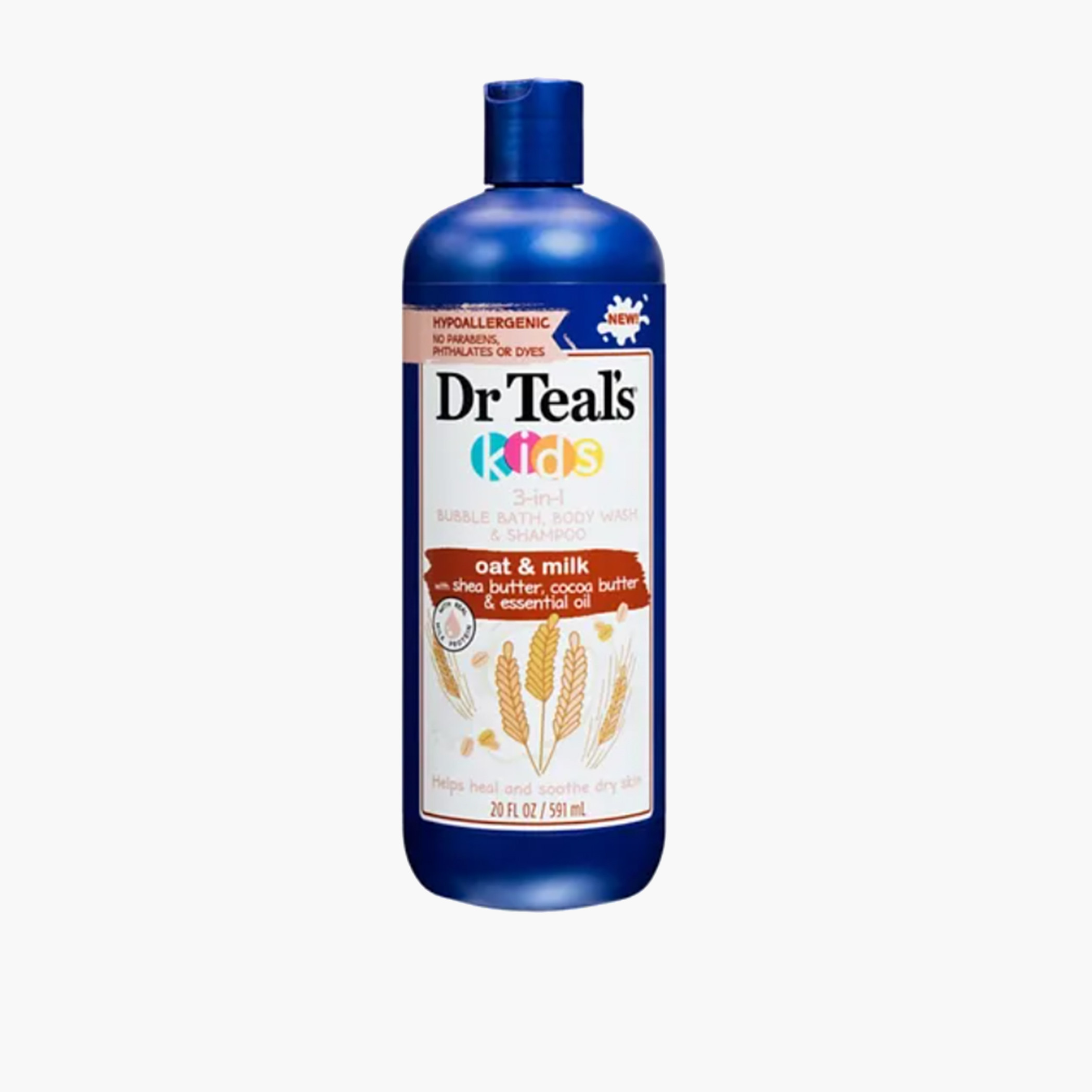 Dr. Teal's 3-in-1 Bubble Bath, Body Wash and Shampoo - 591 ml-beautyandpersonalcare-bathandbody-bathandshower-bodywash-image-1