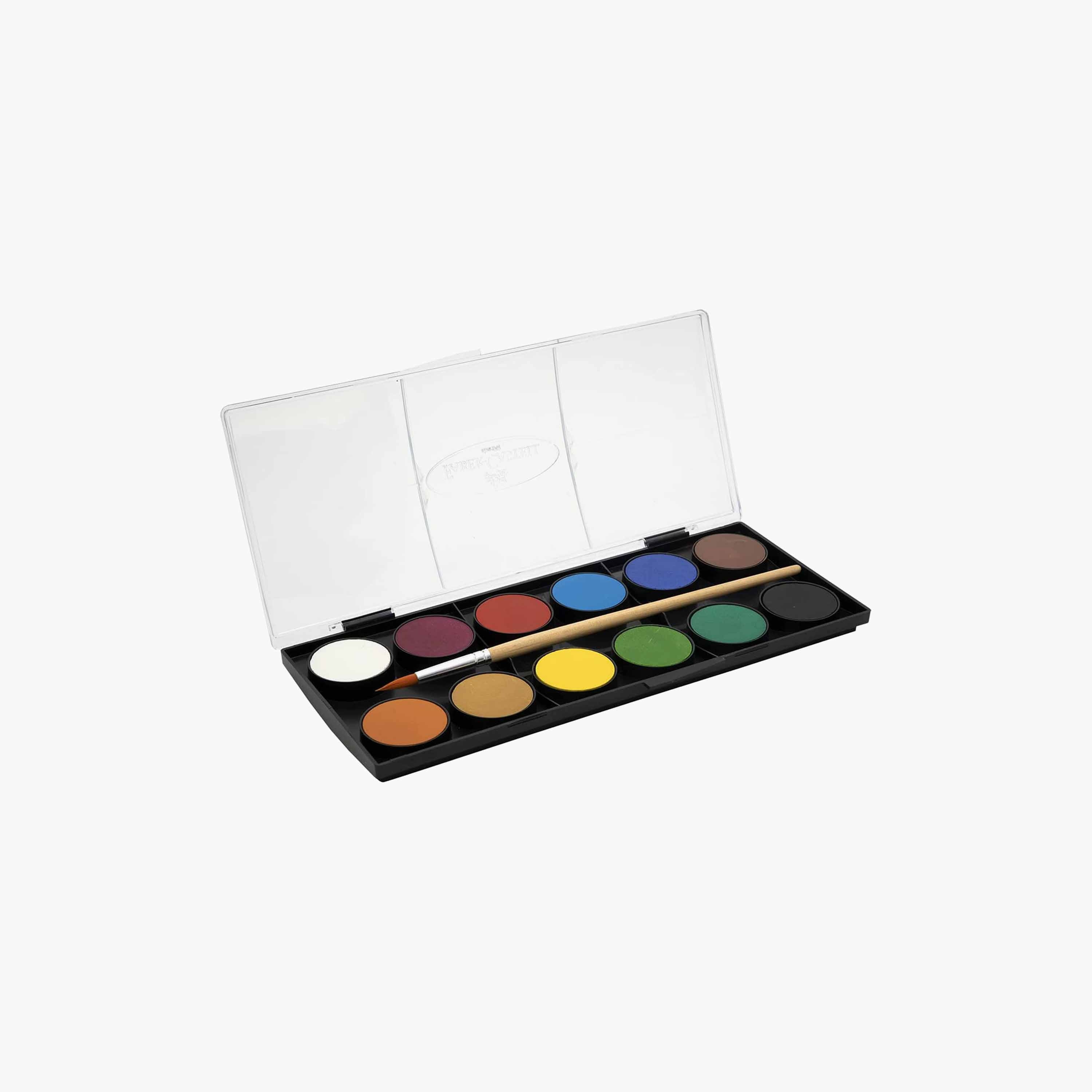 Faber Castell 12-Piece Watercolour Pencils with Brush, 30mm-school-stationery-sets-image-2
