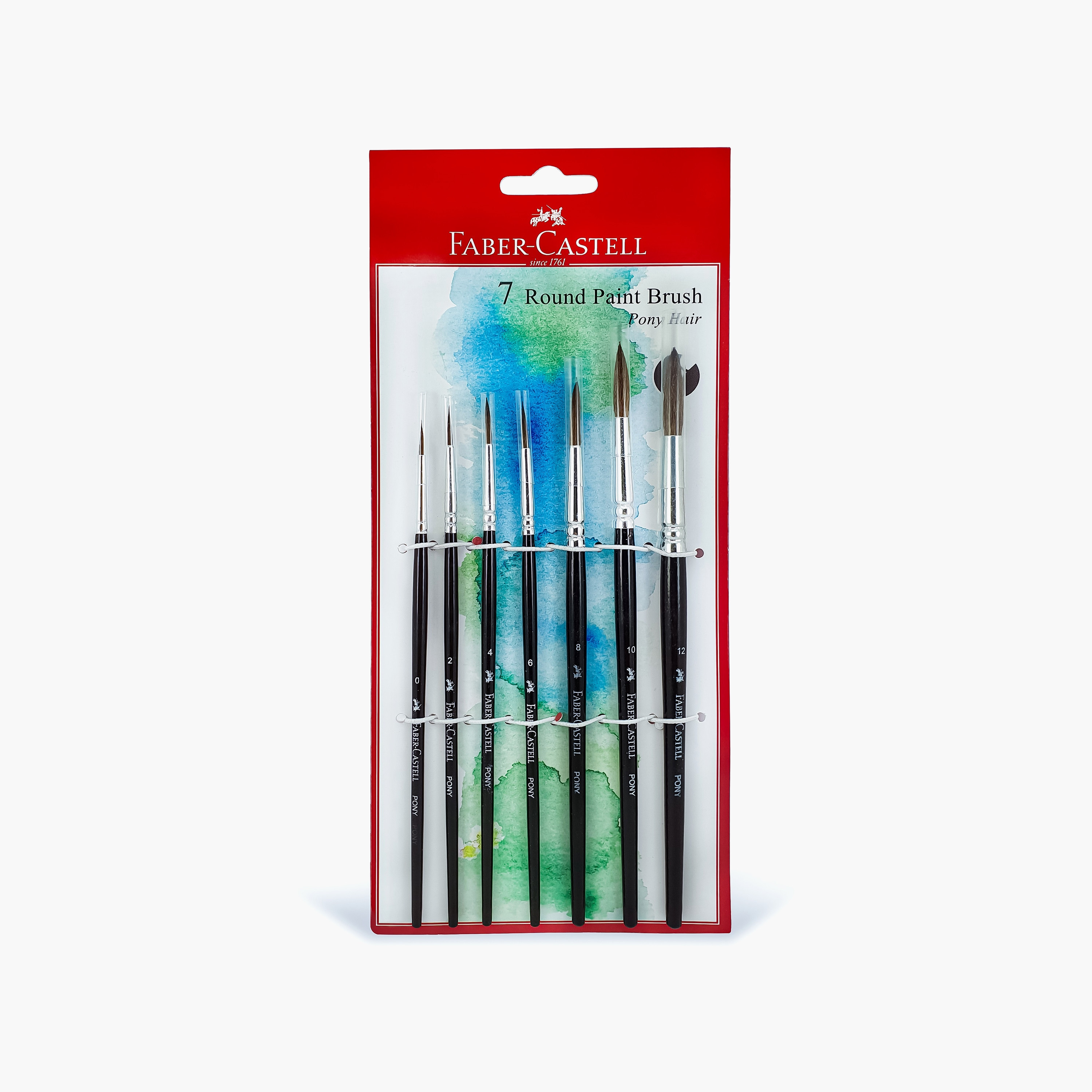 فرش طلاء شعر المهر 7 قطع من فابر كاسل-school-stationery-accessories-image-4