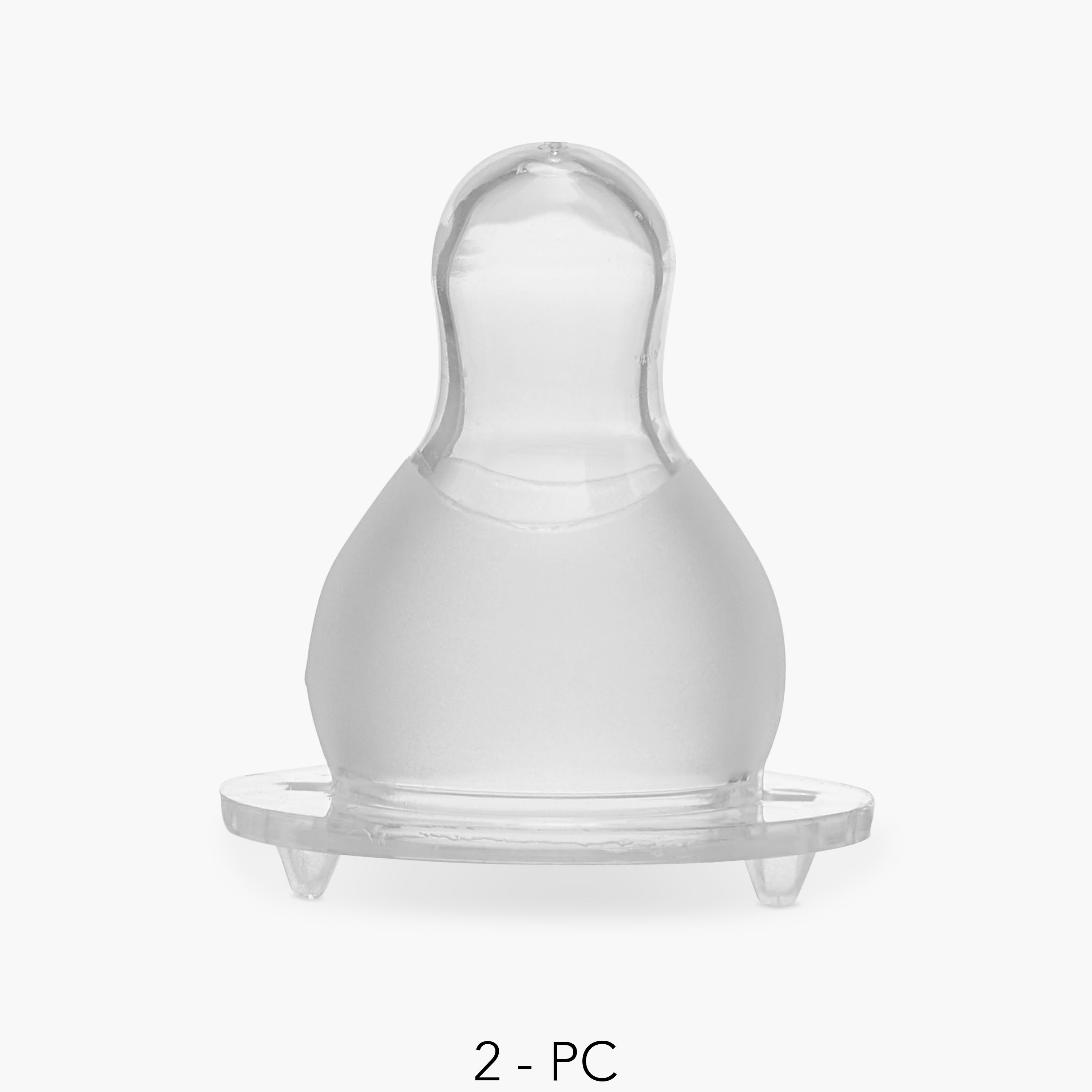 Juniors 2-Piece Anti-Colic Silicone Teat Set - 0-12 months-baby-feeding-feedingbottles-bottlesandteats-image-1