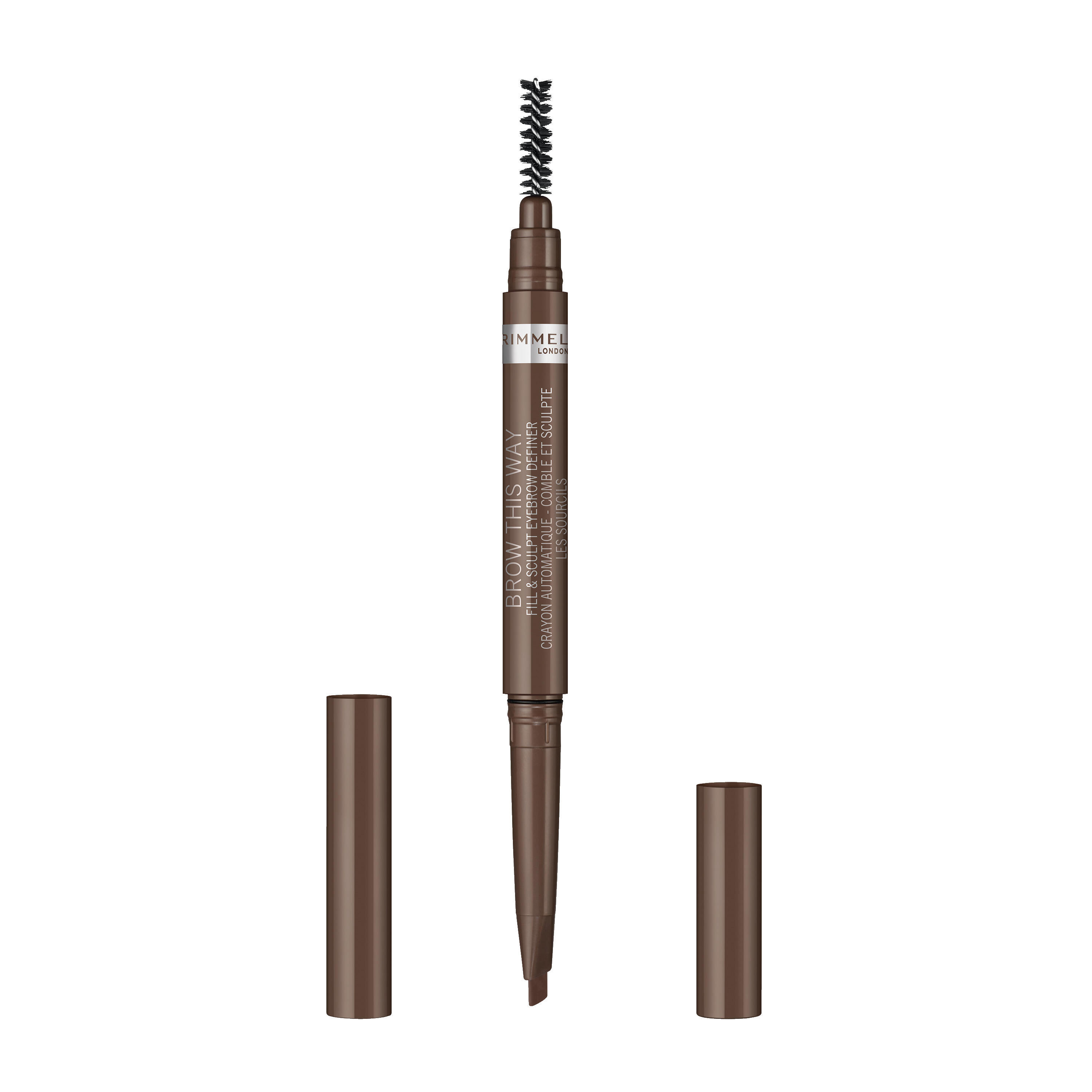 قلم تحديد الحواجب ريميل برو ذيس واي فيل آند سكلبت 0.25 غرام-beautyandpersonalcare-makeup-eyes-eyeshadows-image-1