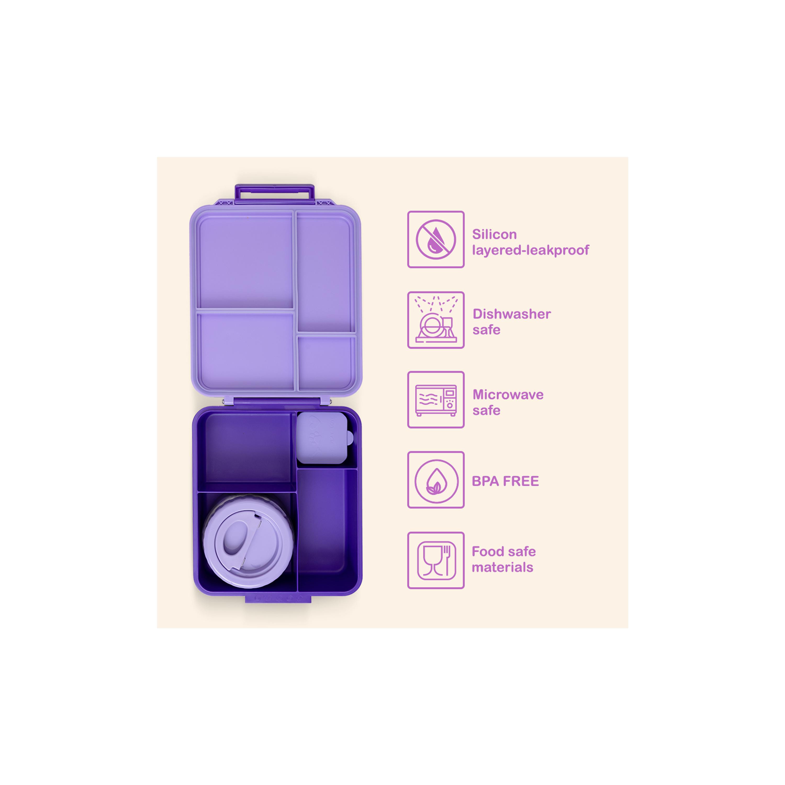 صندوق غداء بينتو جامبو مع ترمس وجرة غمس من إيزي كيدز-school-lunchessentials-lunchboxes-image-8