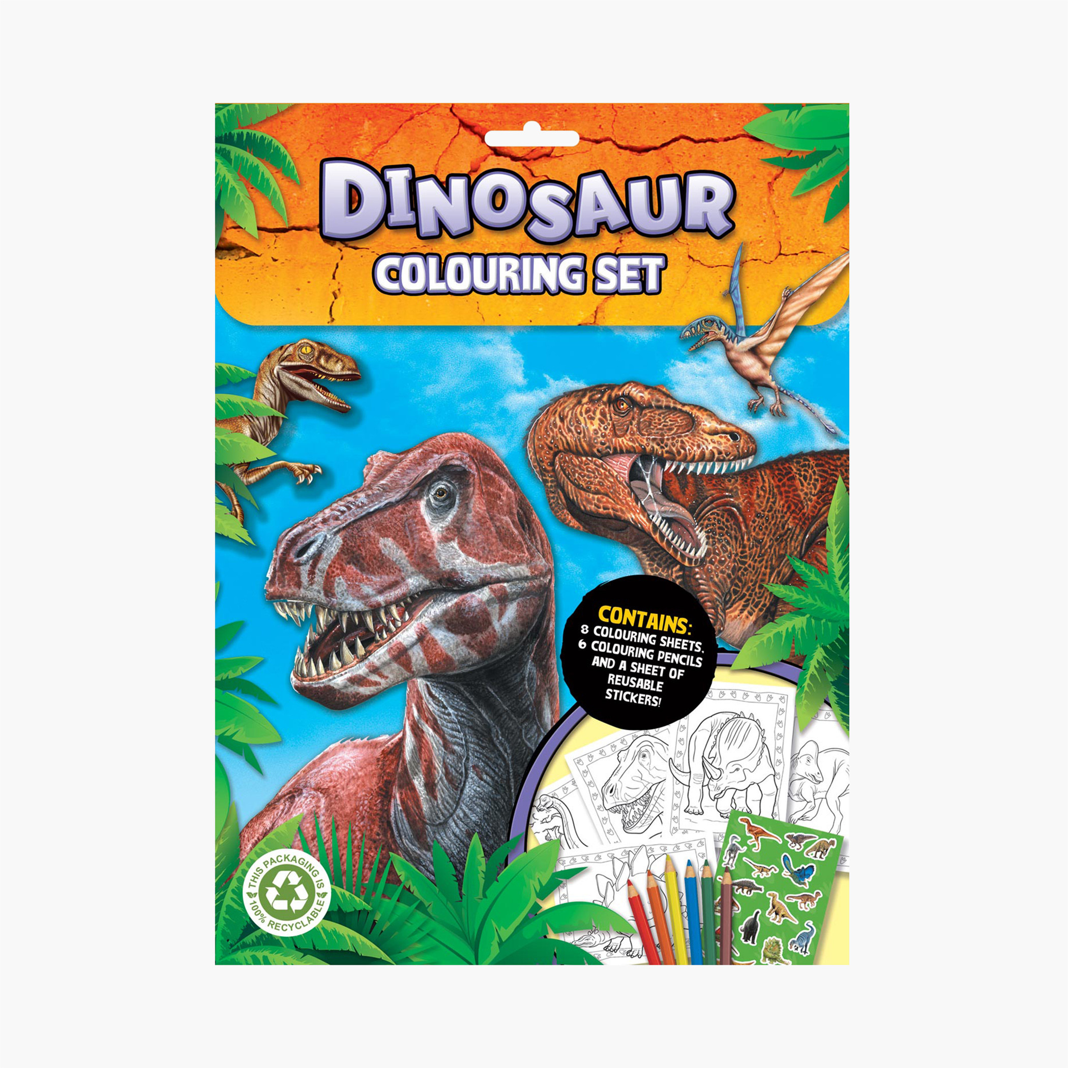 Dinosaur Colouring Set-school-artsandcrafts-image-1