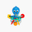عضاضة مستكشفي المحيط أوبوس شيك اند سوث مع خشخيشة من بيبي أينشتاين-toys-babyandtoddlertoys-rattlesandteethers-image-5