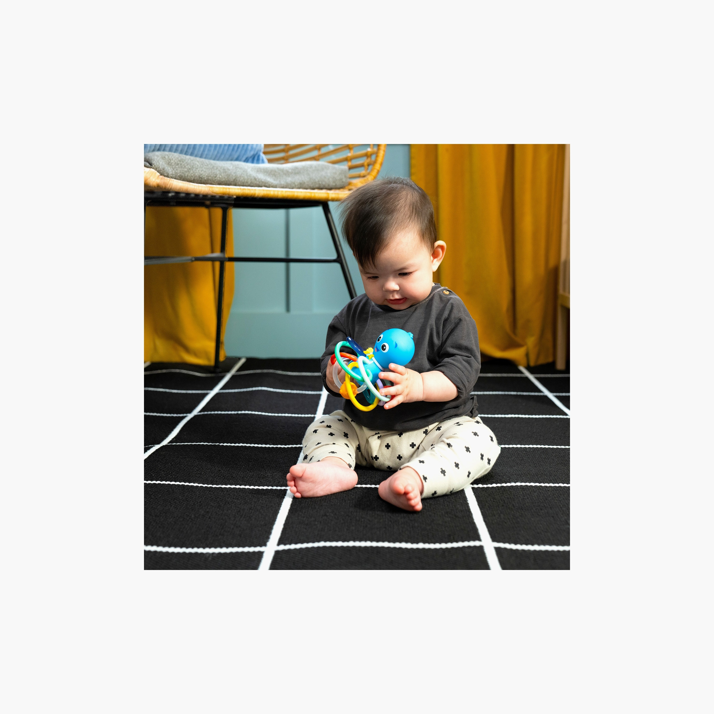 Baby Einstein Ocean Explorers Opus’s Shake & Soothe Teether with Rattle-toys-babyandtoddlertoys-rattlesandteethers-image-5