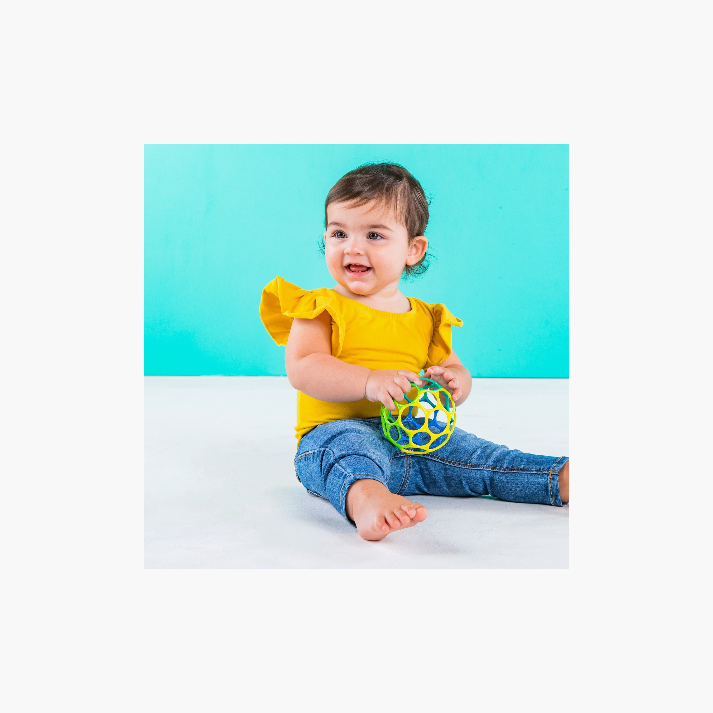 Bright Starts Oball Easy Grasp Classic Ball Toy-toys-babyandtoddlertoys-rattlesandteethers-image-2