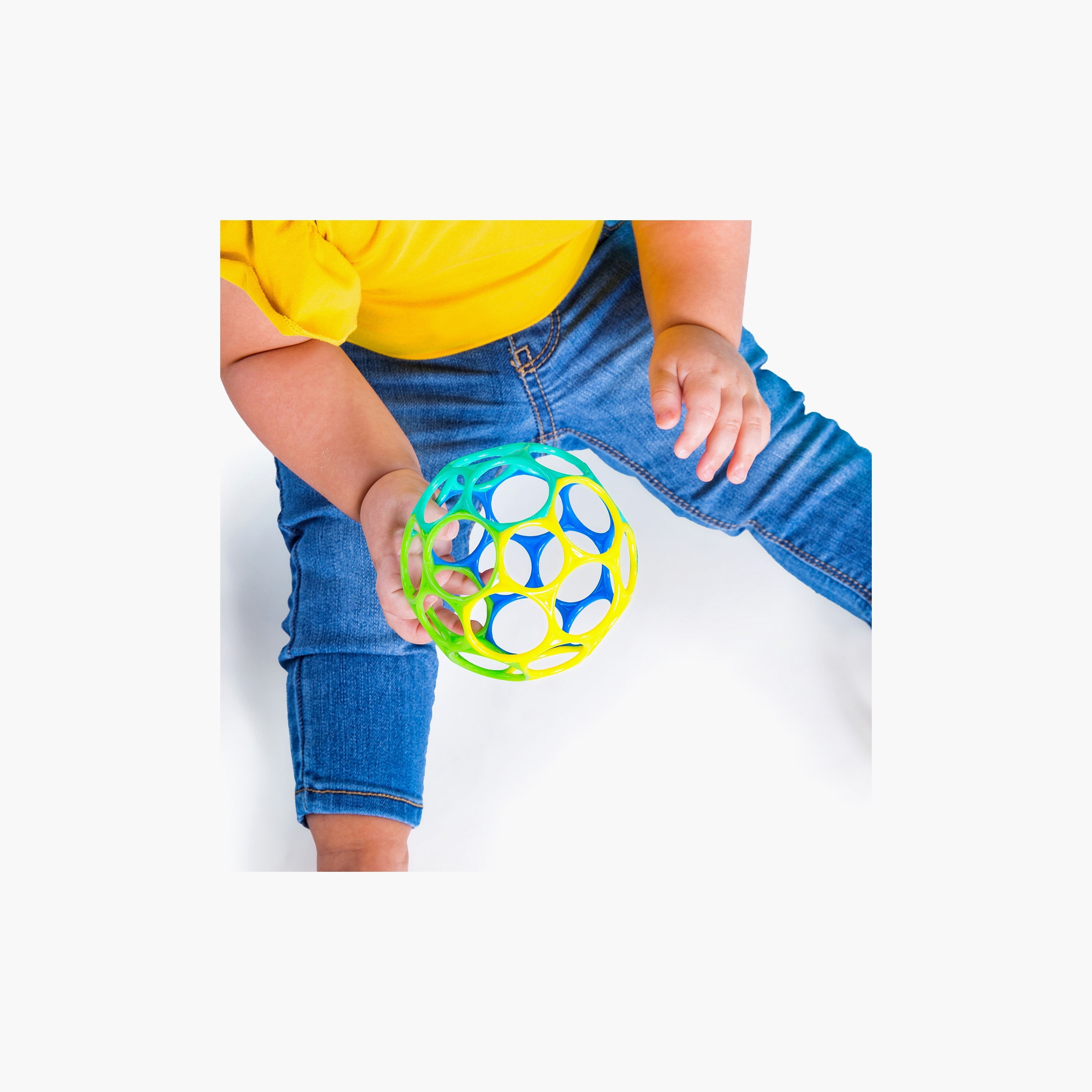 Bright Starts Oball Easy Grasp Classic Ball Toy-toys-babyandtoddlertoys-rattlesandteethers-image-3