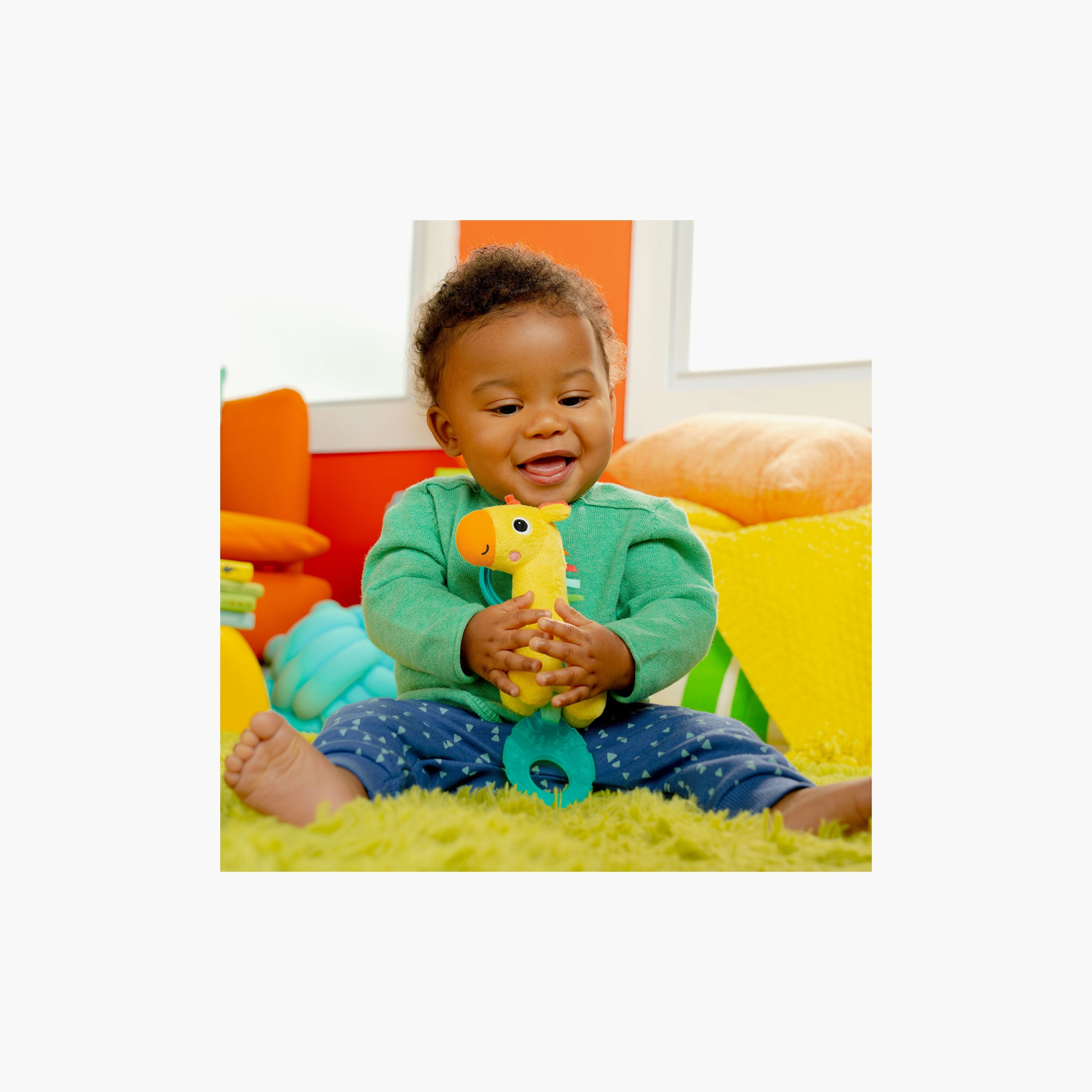 لعبة تاج تيونز الموسيقية متنقلة من برايت ستارتس، زرافة-toys-babyandtoddlertoys-lightsandmusicaltoys-image-4
