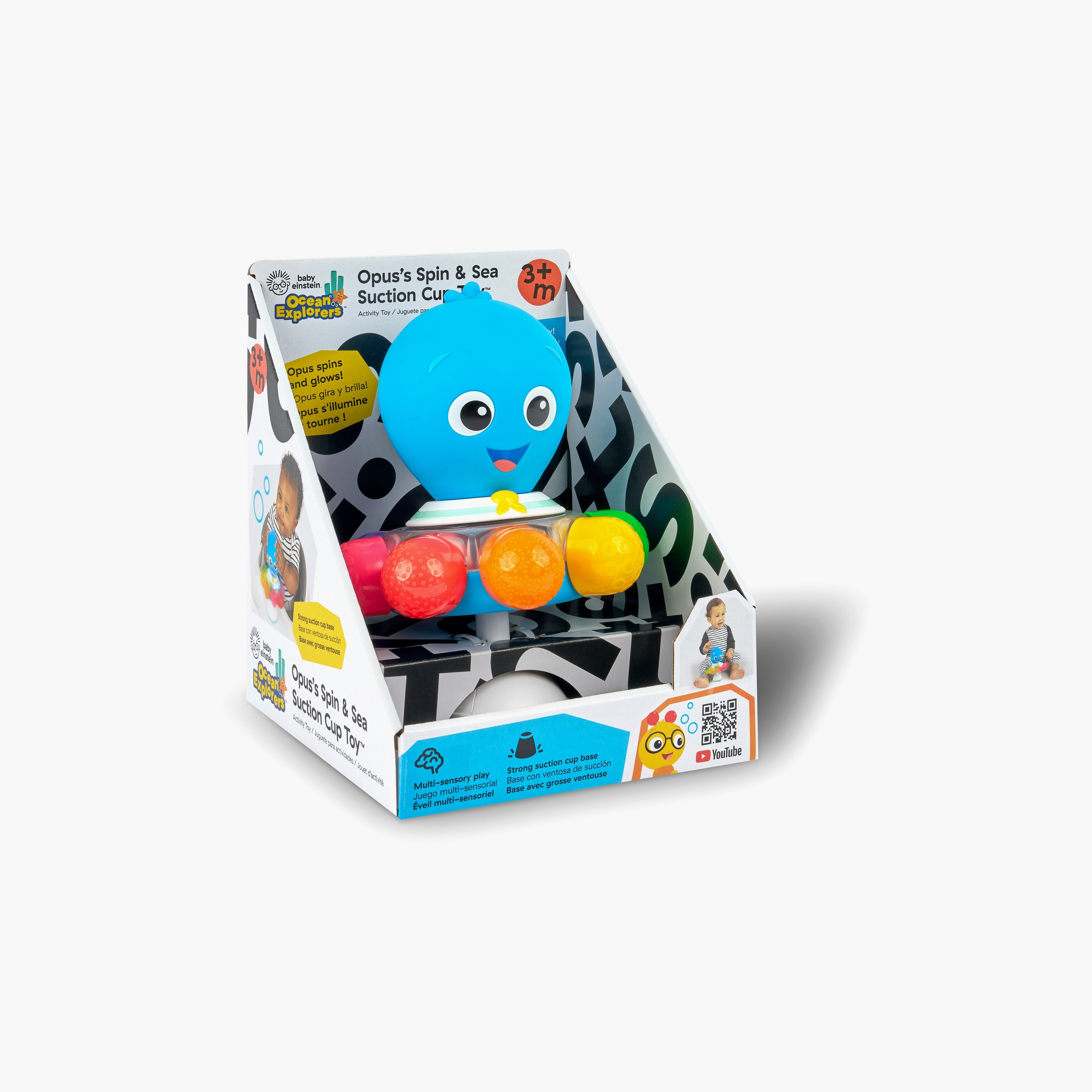 Baby Einstein Ocean Explorers Opus Spin & Sea Suction Musical Toy-toys-babyandtoddlertoys-lightsandmusicaltoys-image-3