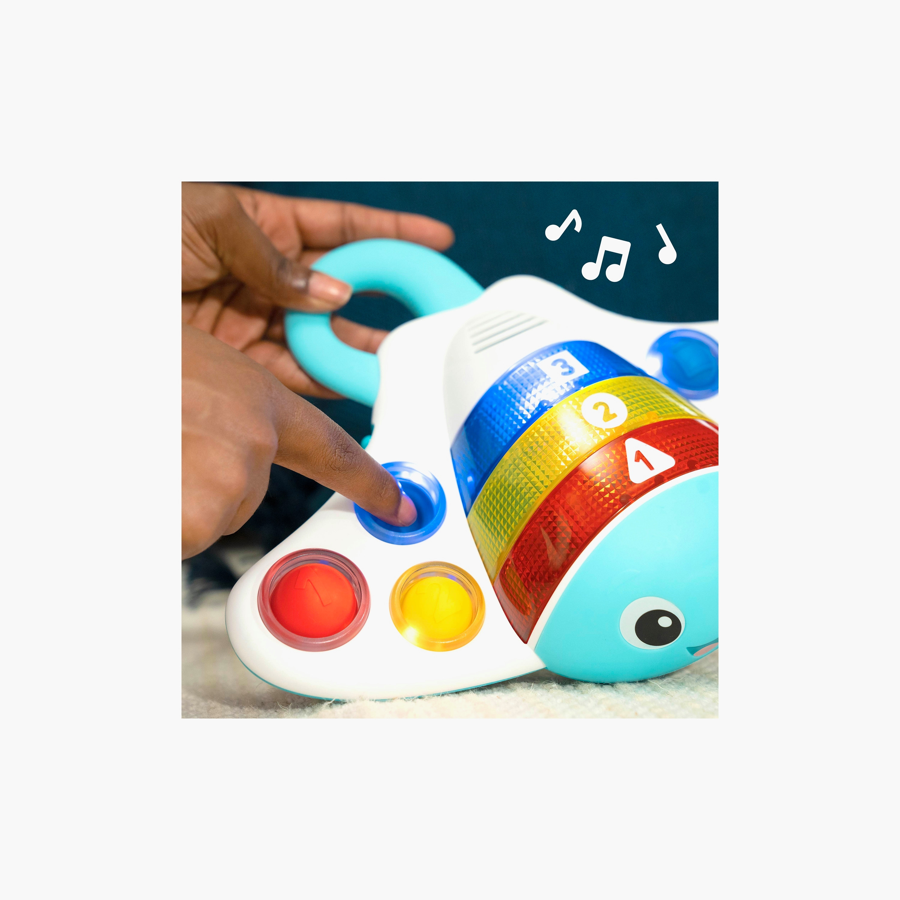 Baby Einstein Ocean Explorers Pop & Explore Stingray Popper Toy-toys-babyandtoddlertoys-lightsandmusicaltoys-image-2