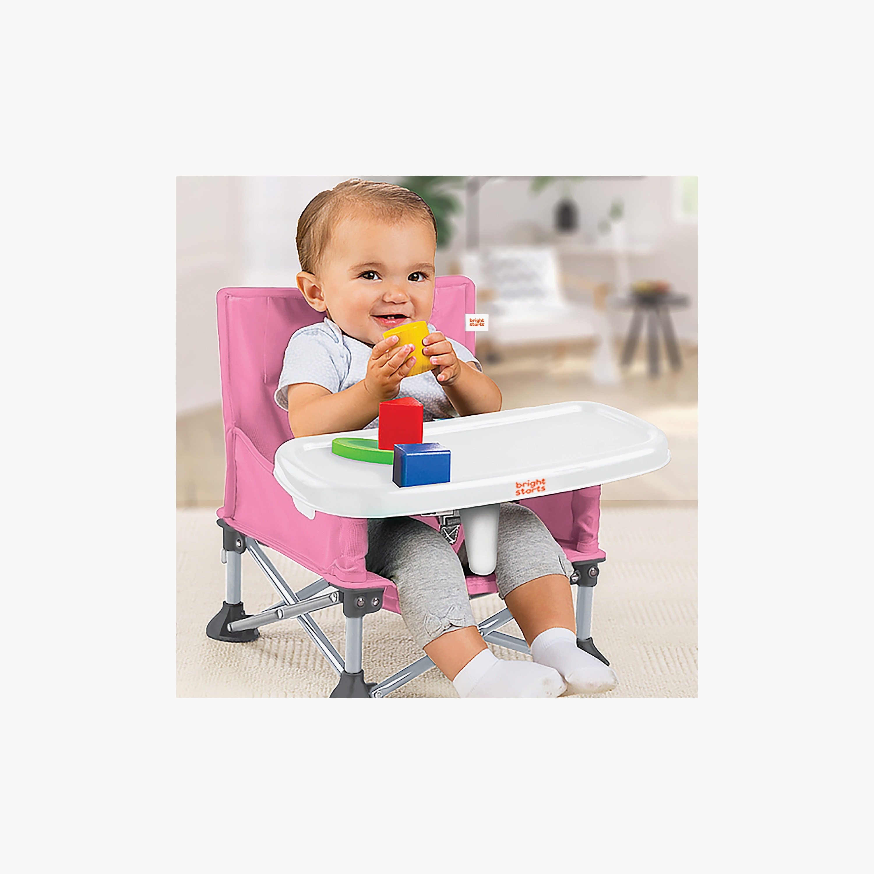 Bright Starts Pop N Sit Portable Booster Seat-baby-feeding-highchairsandboosters-image-2