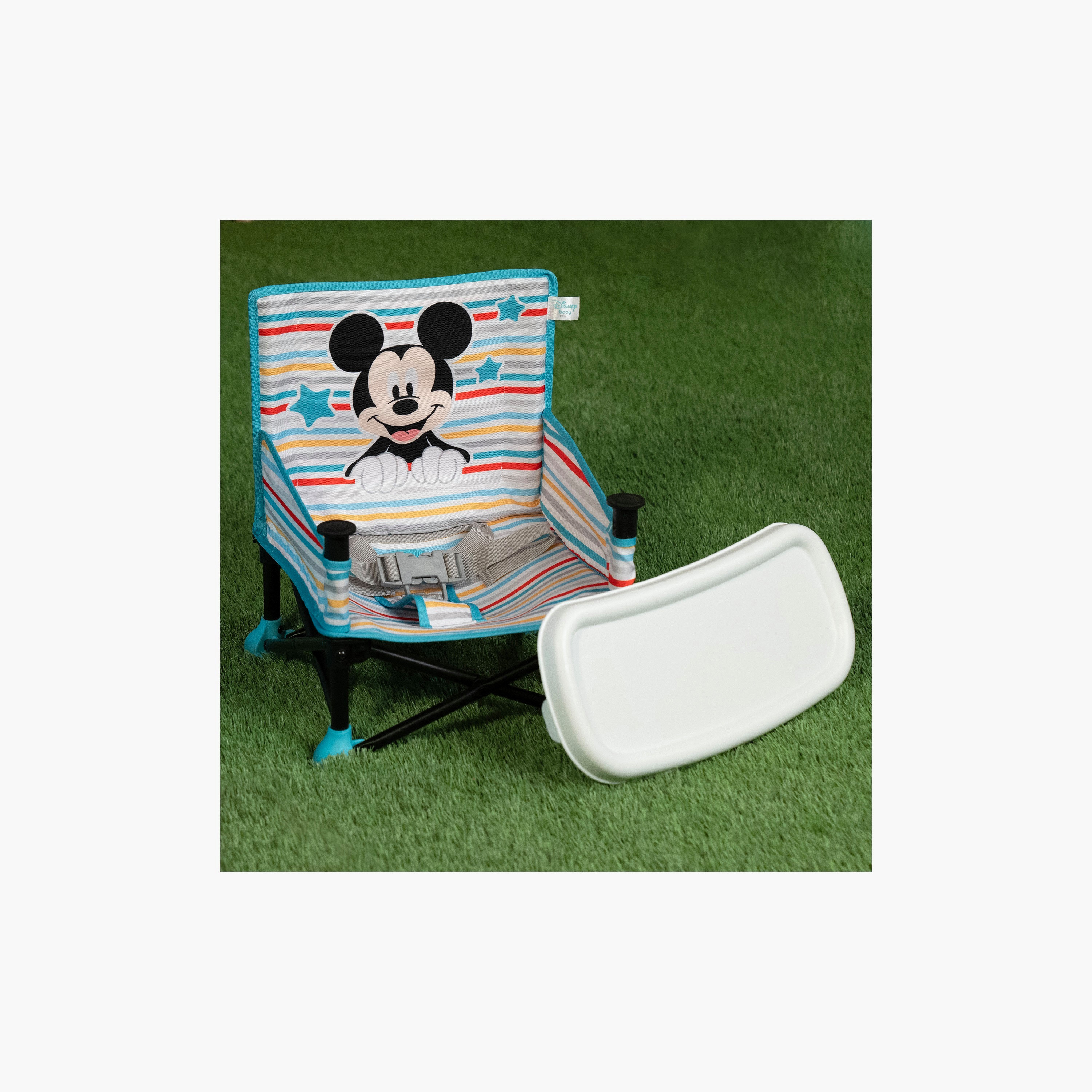 Bright Starts Mickey Pop N Sit Portable Chair-baby-feeding-highchairsandboosters-image-1