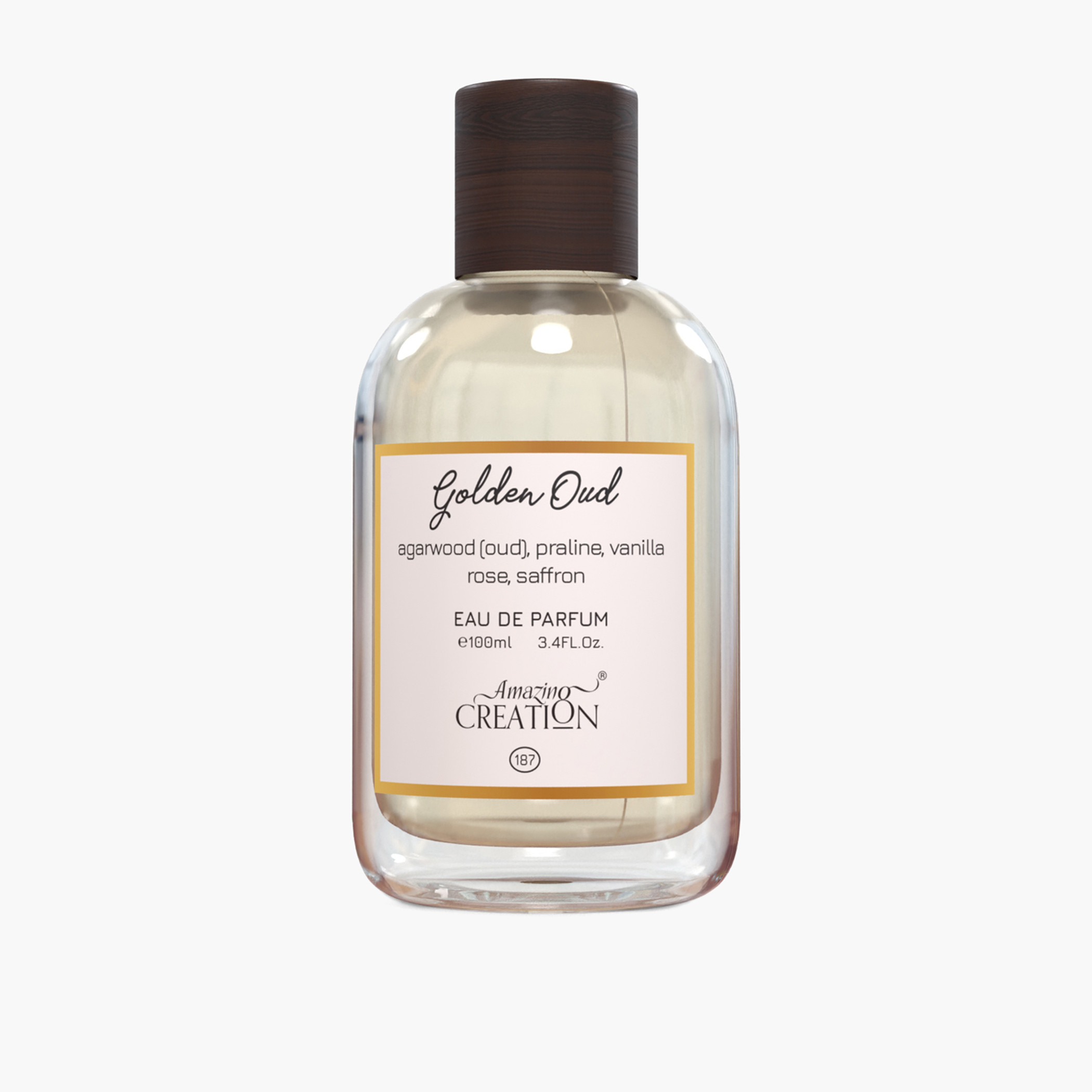 عطر أو دو بارفان جولدن عود من أميزنج كرييشن - 100 مل-beautyandpersonalcare-fragrance-unisex-image-2