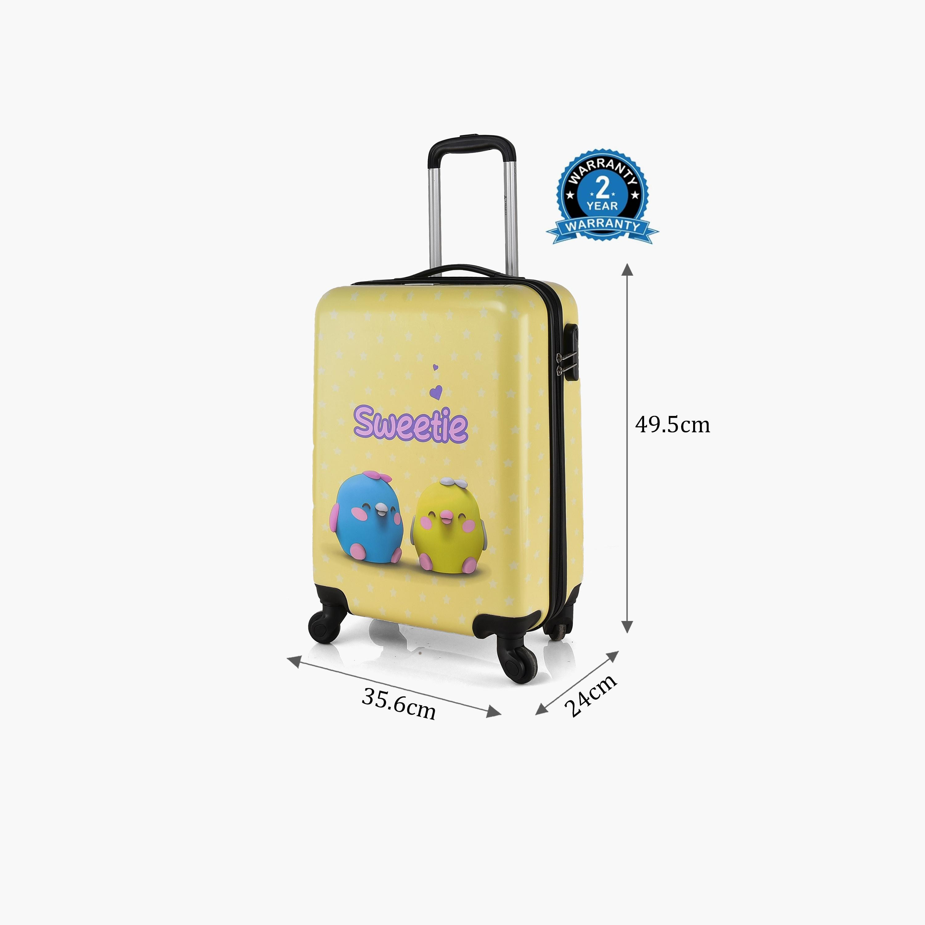 Track 49.5 CM Cabin Polycarbonate with ABS Hardcase Four-Wheeler Single Trolley Bag | AL003-20-travel-luggagesandbags-luggage-image-3
