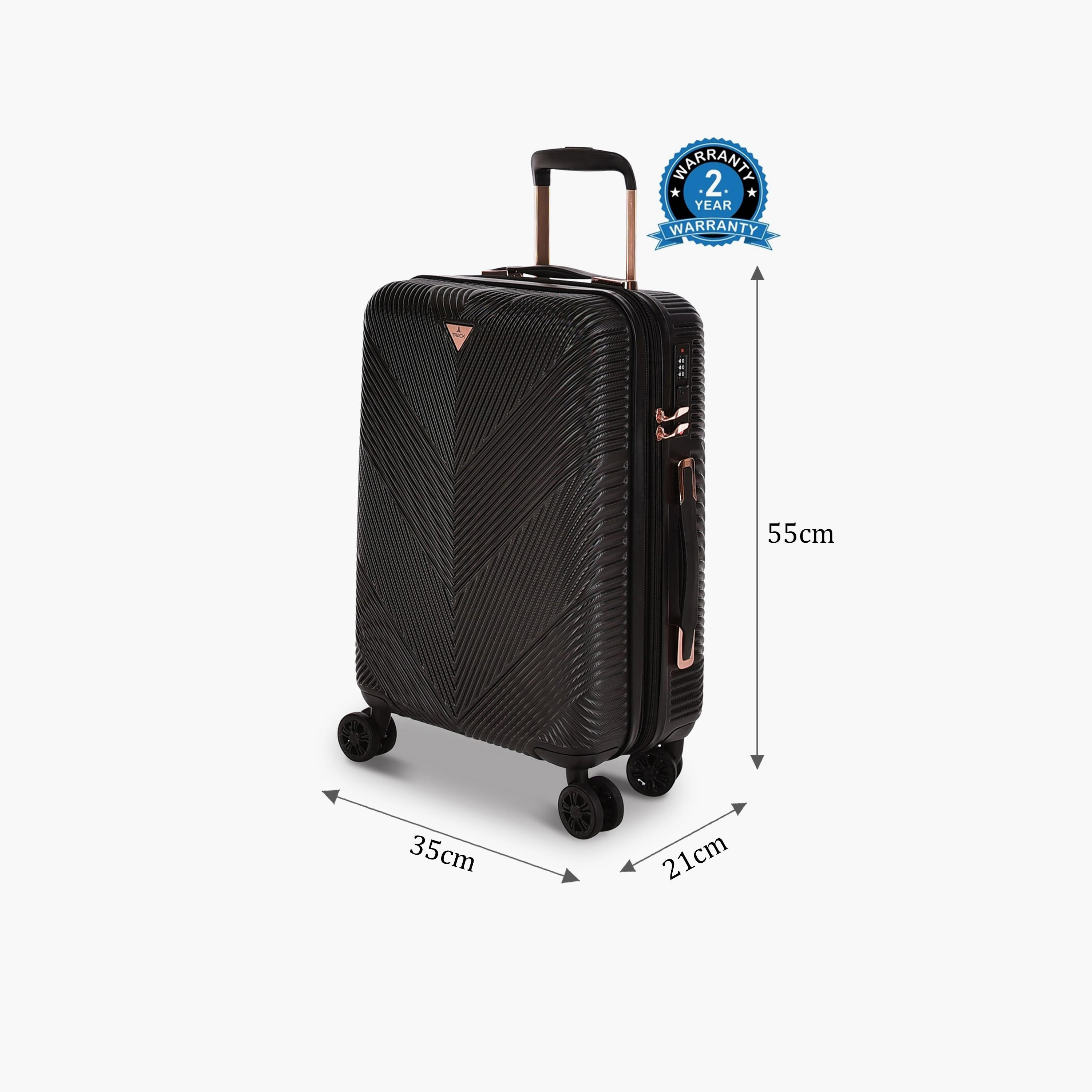 Track 55 CM Cabin ABS Hardcase Four-Wheeler Spinner Trolley Bag with TSA Lock | HK304-20 -travel-luggagesandbags-luggage-image-3