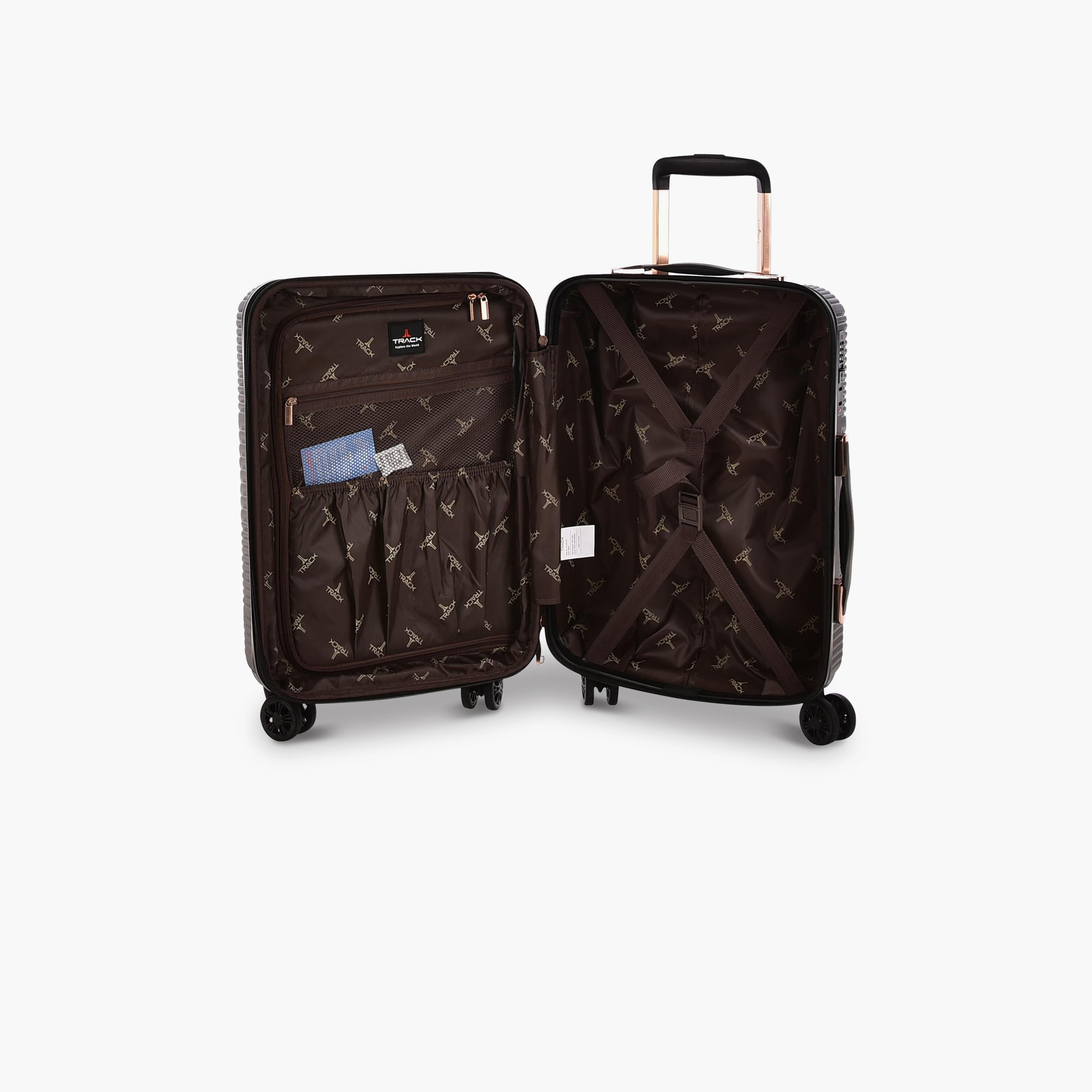 Track 55 CM Cabin ABS Hardcase Four-Wheeler Spinner Trolley Bag with TSA Lock | HK304-20 -travel-luggagesandbags-luggage-image-9