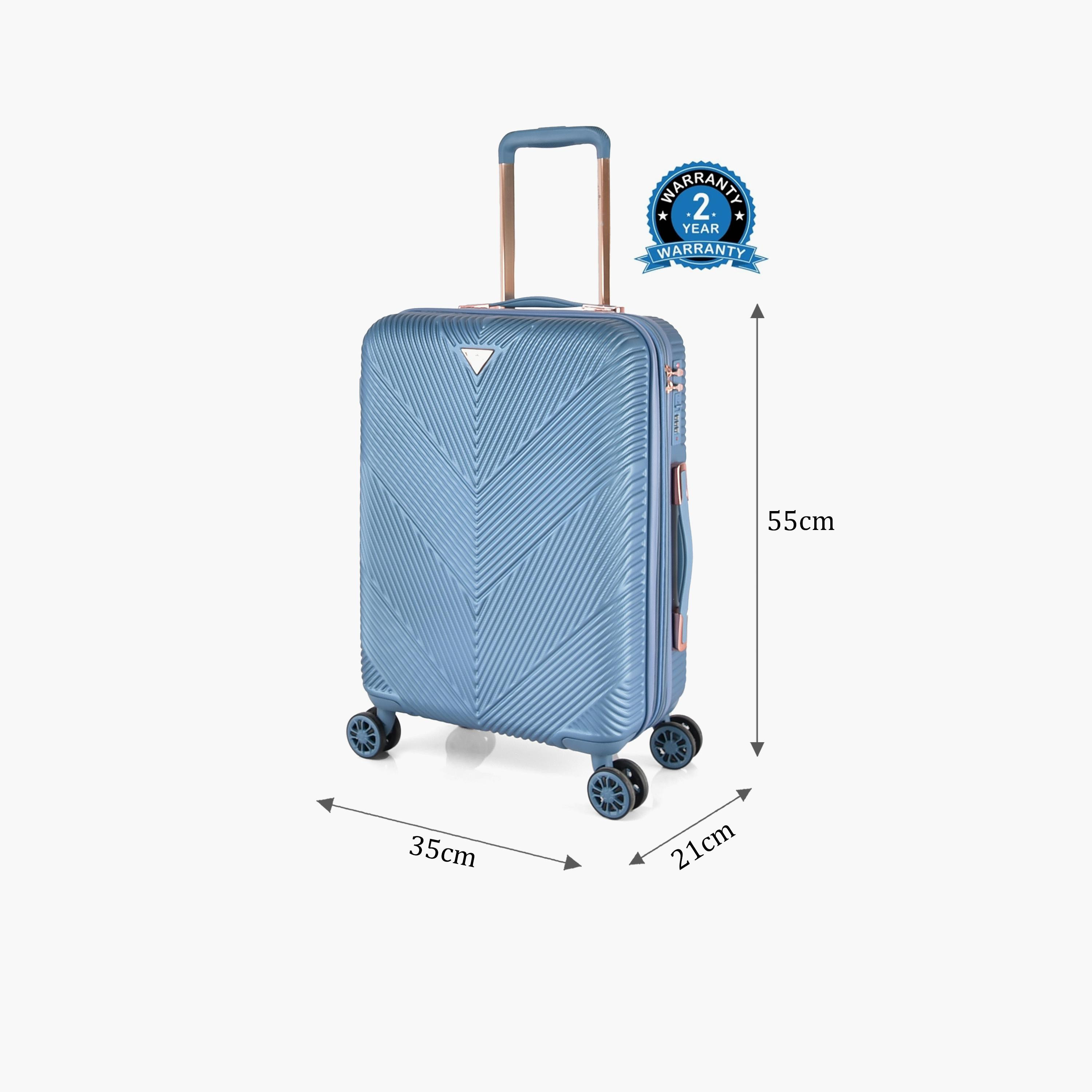 Track 55 CM Cabin ABS Hardcase Four-Wheeler Spinner Trolley Bag with TSA Lock | HK304-20 -travel-luggagesandbags-luggage-image-22