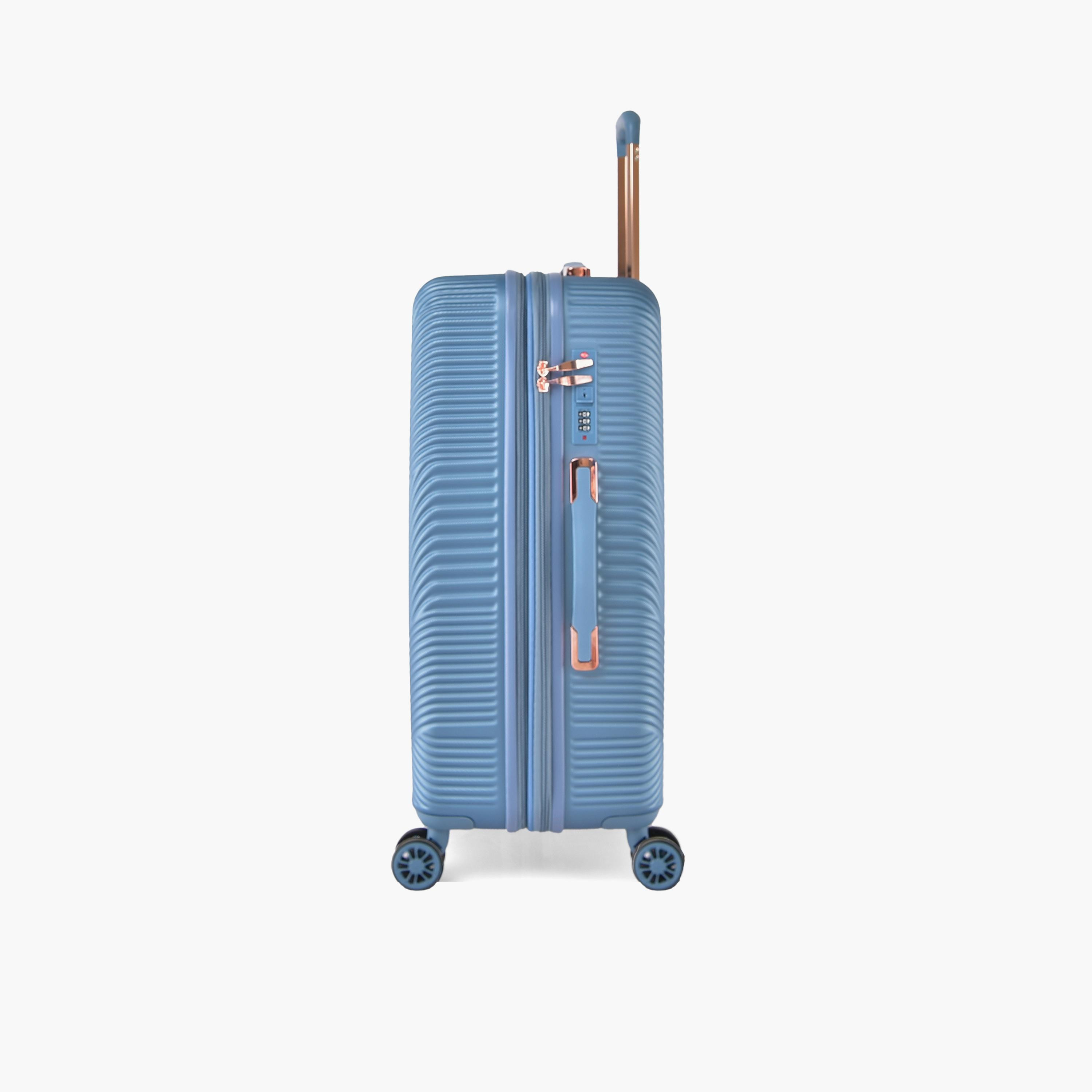 Track 55 CM Cabin ABS Hardcase Four-Wheeler Spinner Trolley Bag with TSA Lock | HK304-20 -travel-luggagesandbags-luggage-image-25