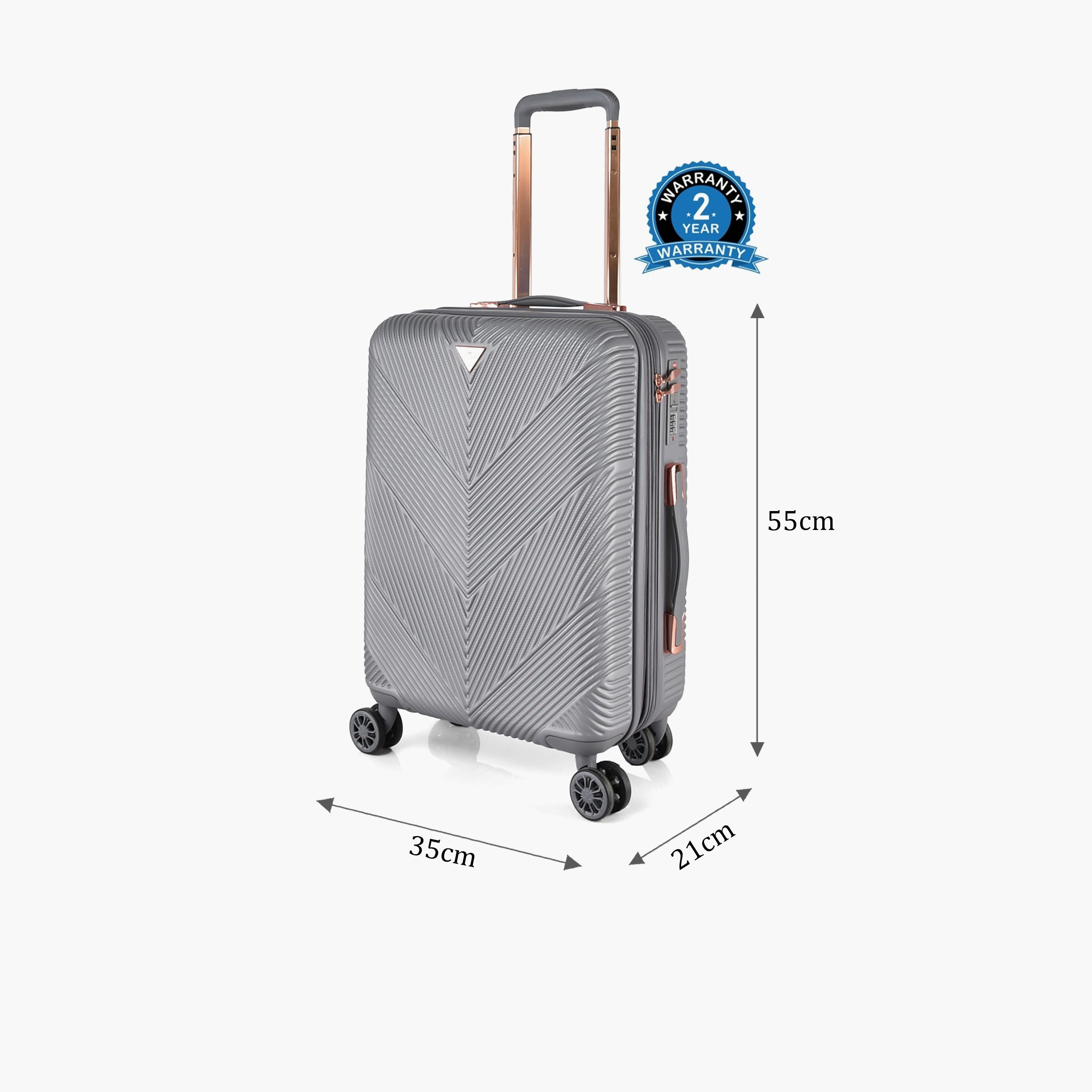 Track 55 CM Cabin ABS Hardcase Four-Wheeler Spinner Trolley Bag with TSA Lock | HK304-20 -travel-luggagesandbags-luggage-image-12
