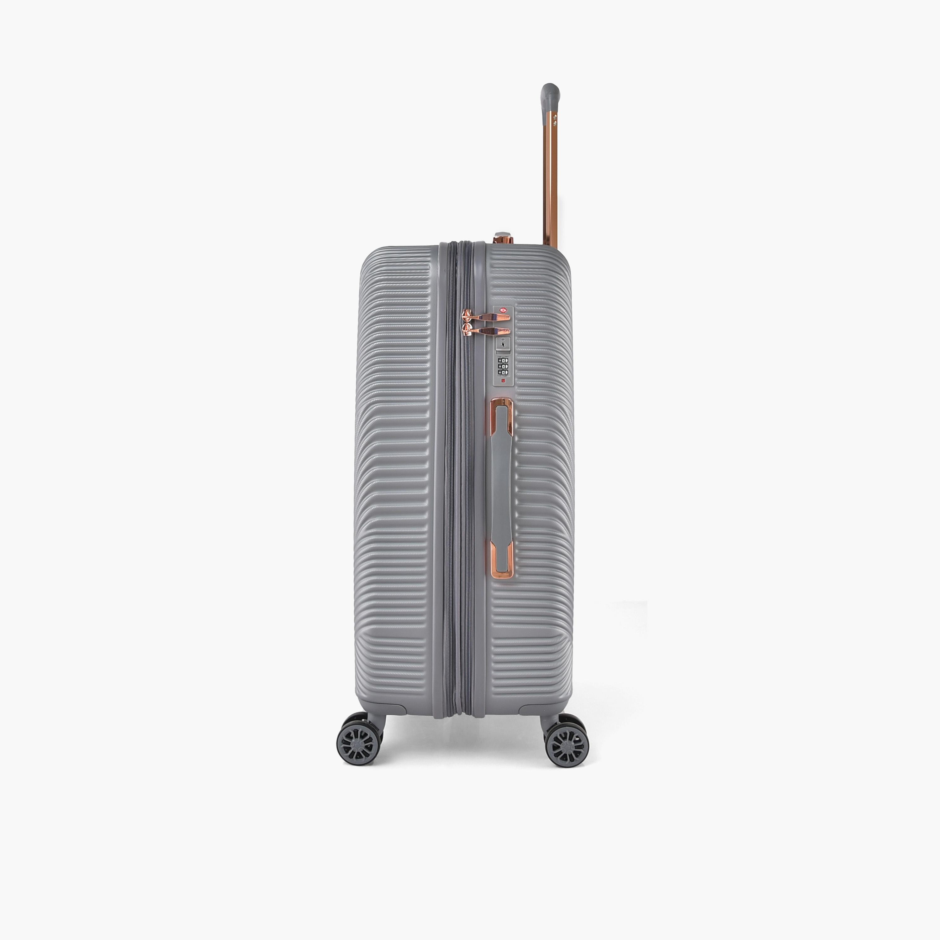 Track 55 CM Cabin ABS Hardcase Four-Wheeler Spinner Trolley Bag with TSA Lock | HK304-20 -travel-luggagesandbags-luggage-image-15