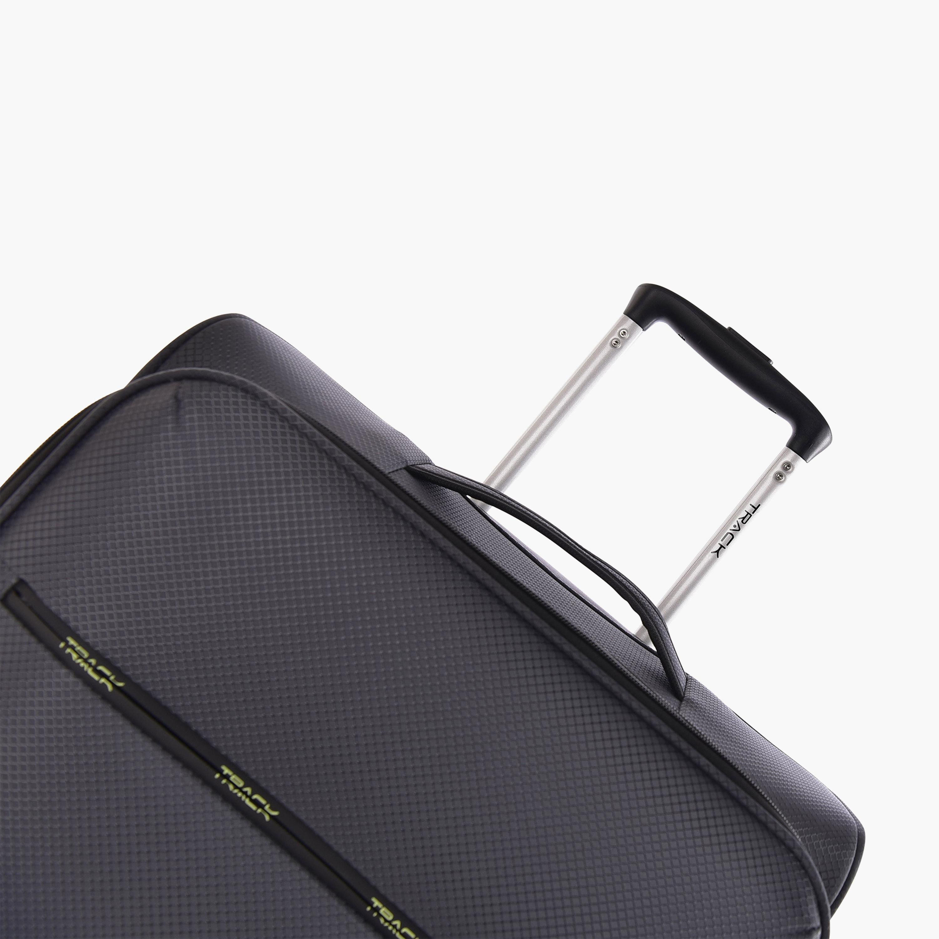 Track 55 CM Cabin Textile Softcase Four-Wheeler Spinner Trolley Bag with Combination Lock | LG001-20 -travel-luggagesandbags-luggage-image-7