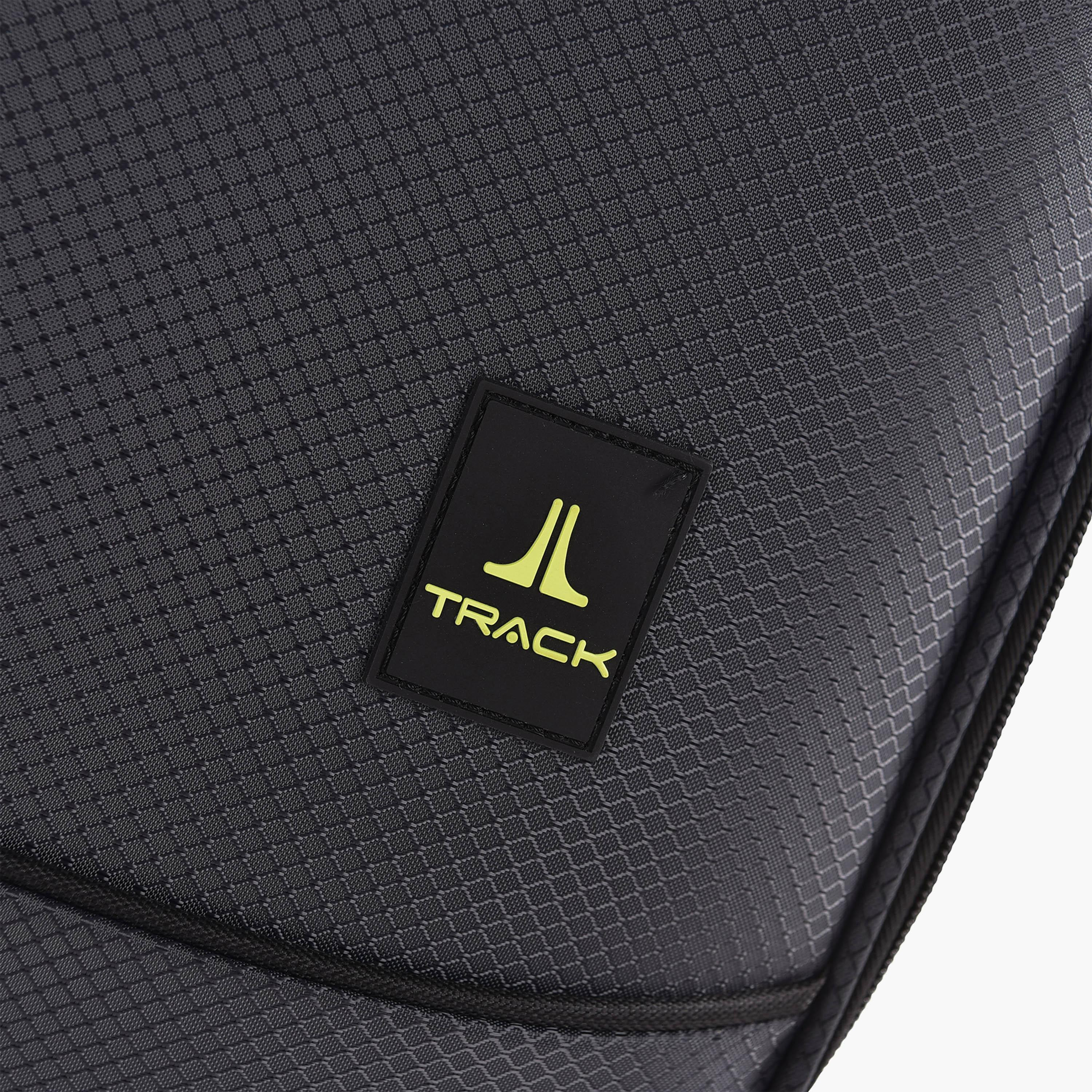 Track 55 CM Cabin Textile Softcase Four-Wheeler Spinner Trolley Bag with Combination Lock | LG001-20 -travel-luggagesandbags-luggage-image-19