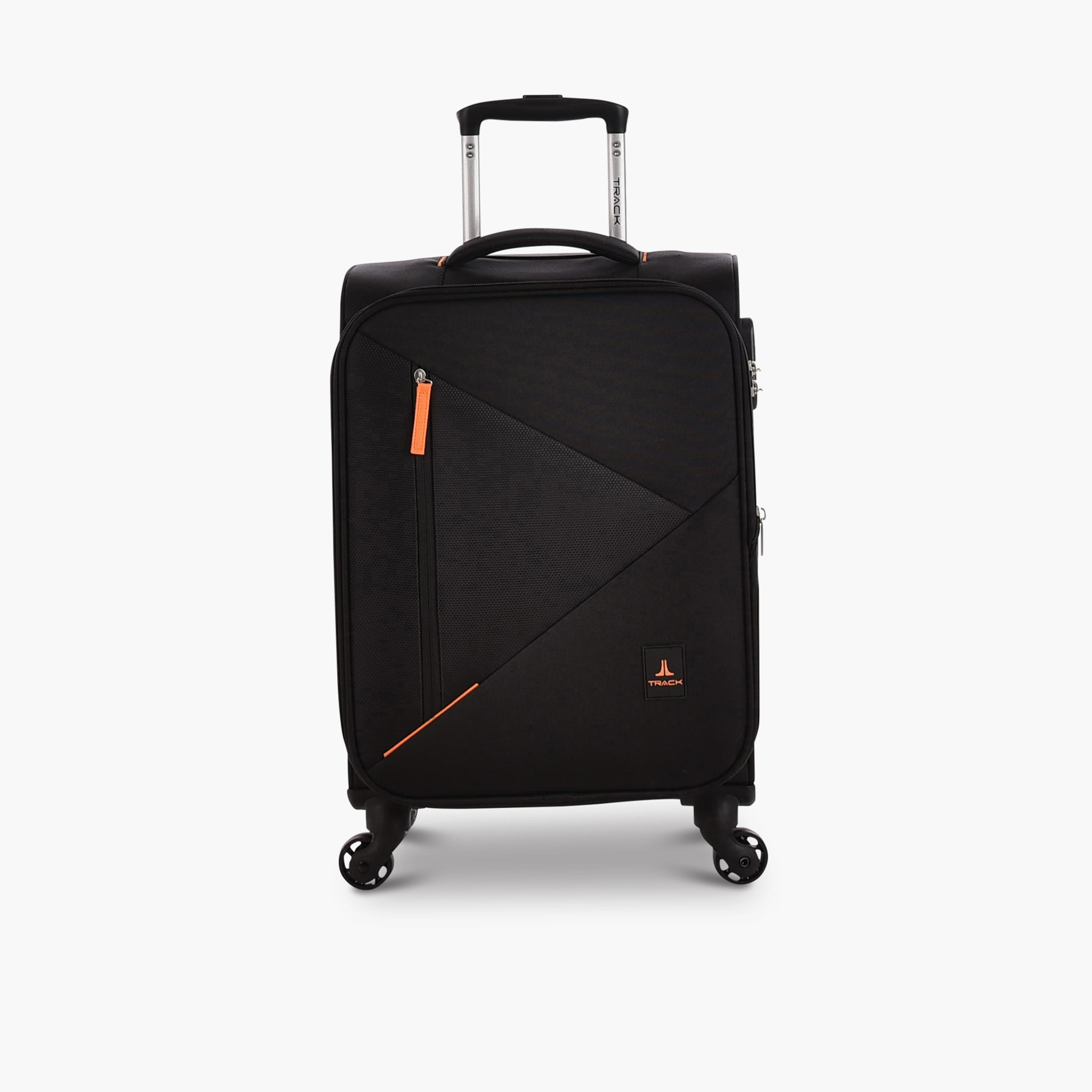 تراك- شنطة 55 سم حجم مناسب للمقصورة بأربع عجلات مع قفل مركب | LG003-20-travel-luggagesandbags-luggage-image-1
