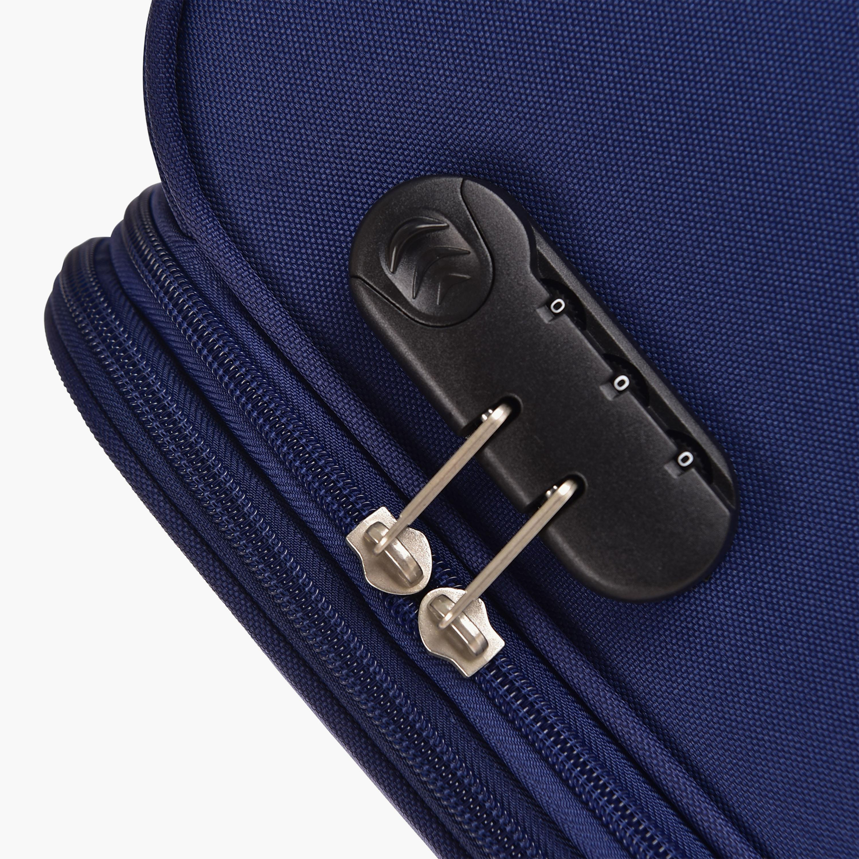 تراك- شنطة 55 سم حجم مناسب للمقصورة بأربع عجلات مع قفل مركب | LG003-20-travel-luggagesandbags-luggage-image-22