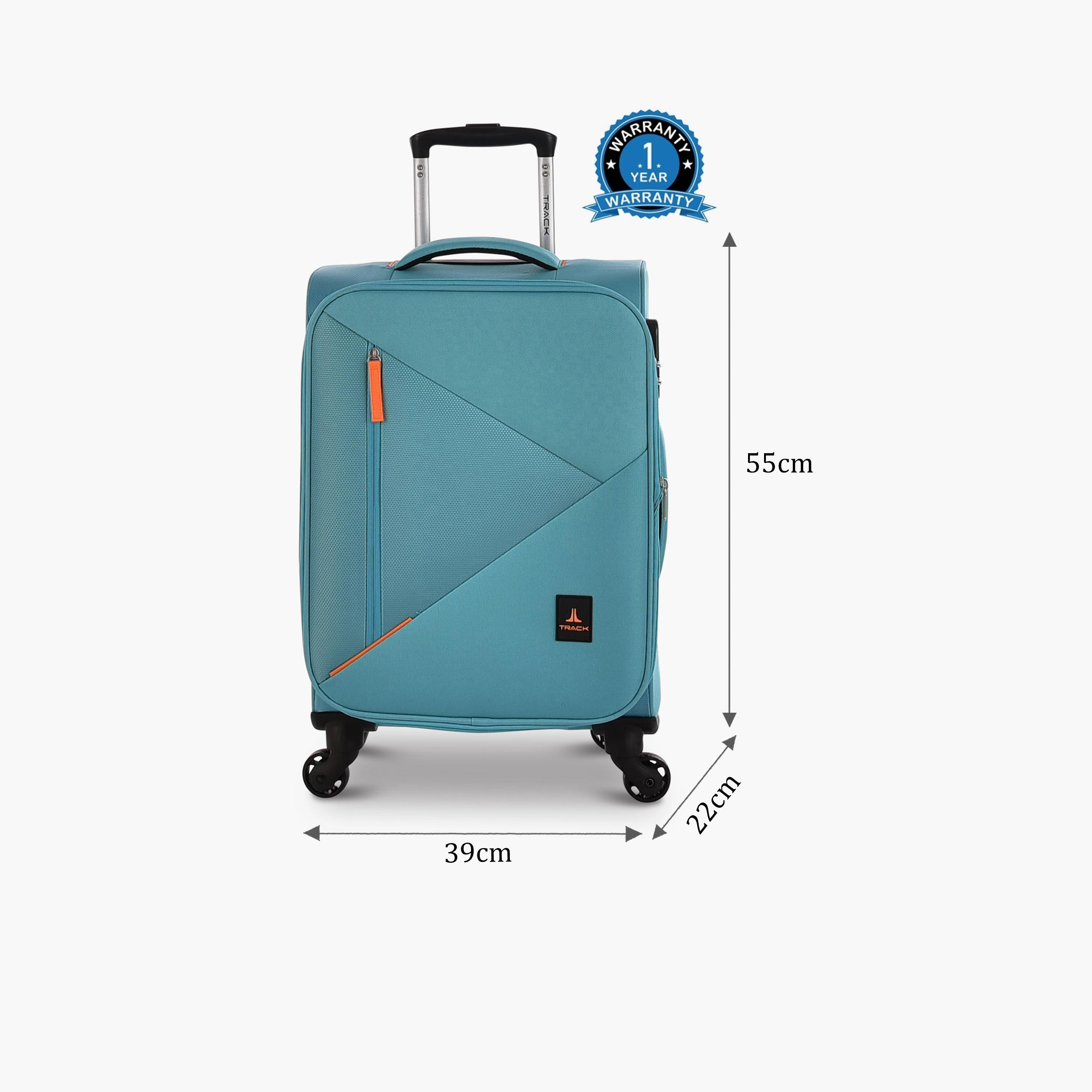 تراك- شنطة 55 سم حجم مناسب للمقصورة بأربع عجلات مع قفل مركب | LG003-20-travel-luggagesandbags-luggage-image-33