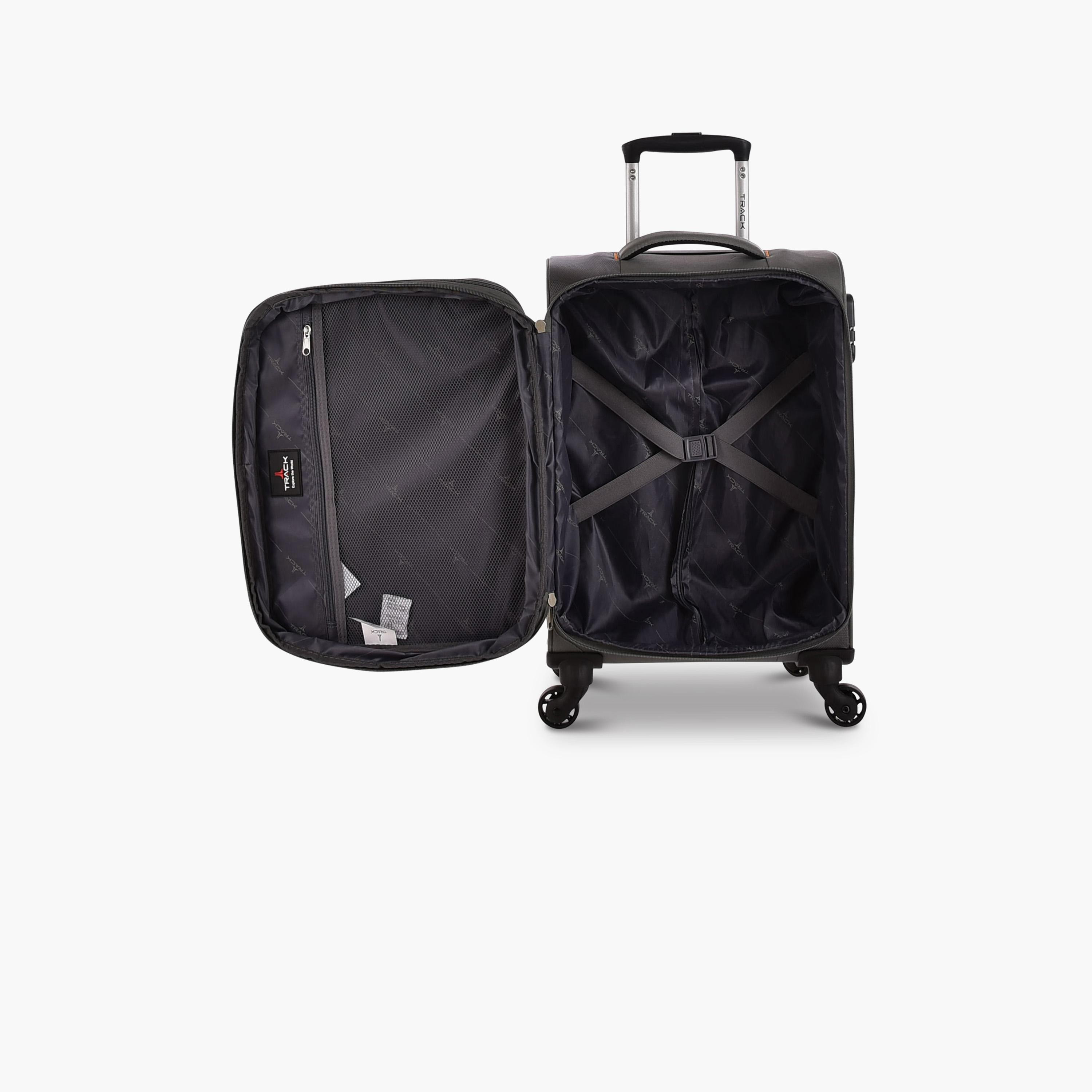 تراك- شنطة 55 سم حجم مناسب للمقصورة بأربع عجلات مع قفل مركب | LG003-20-travel-luggagesandbags-luggage-image-16