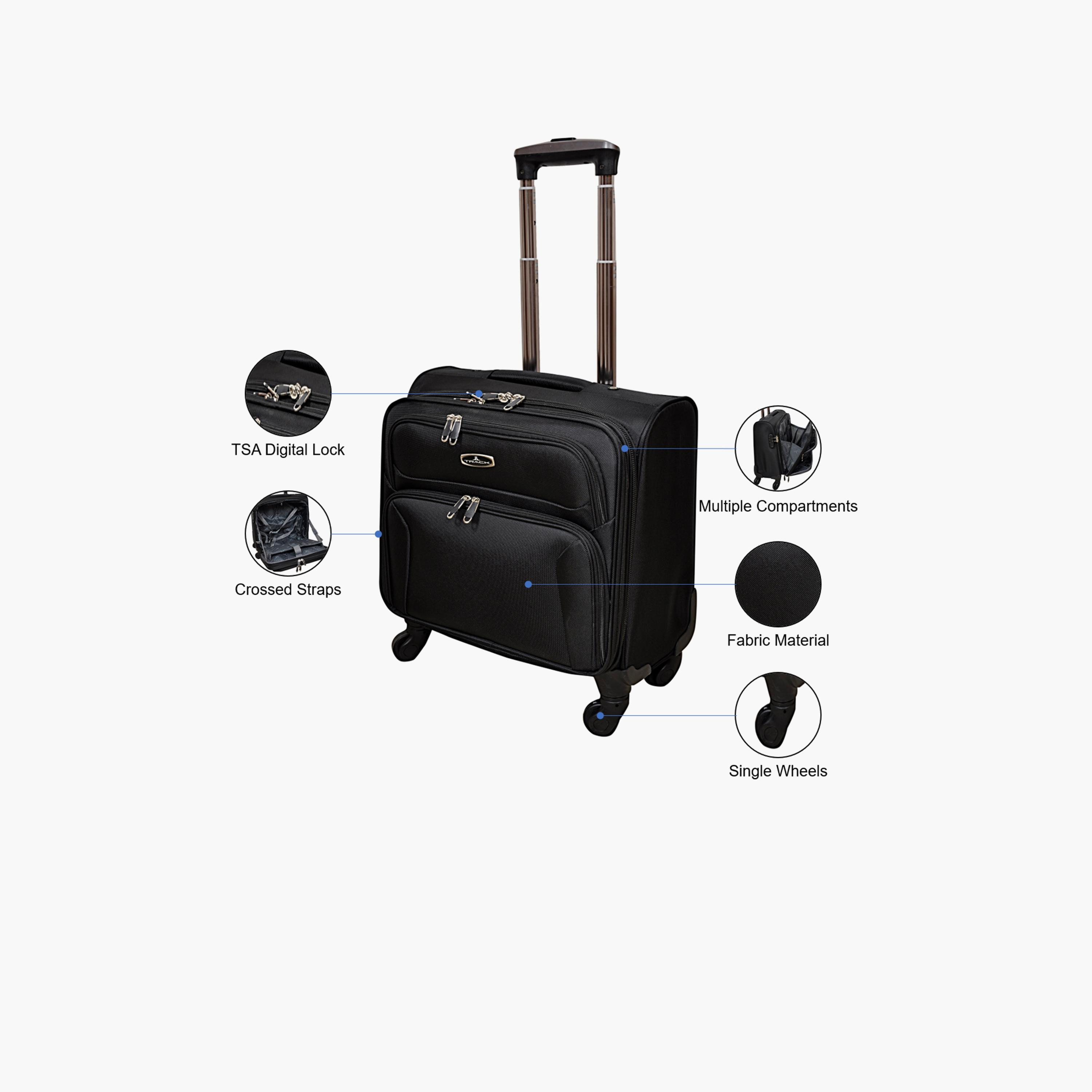 تراك- شنطة بأربع عجلات مفردة حجم مناسب للمقصورة 45 سم | TR3010-1-16-travel-luggagesandbags-luggage-image-3