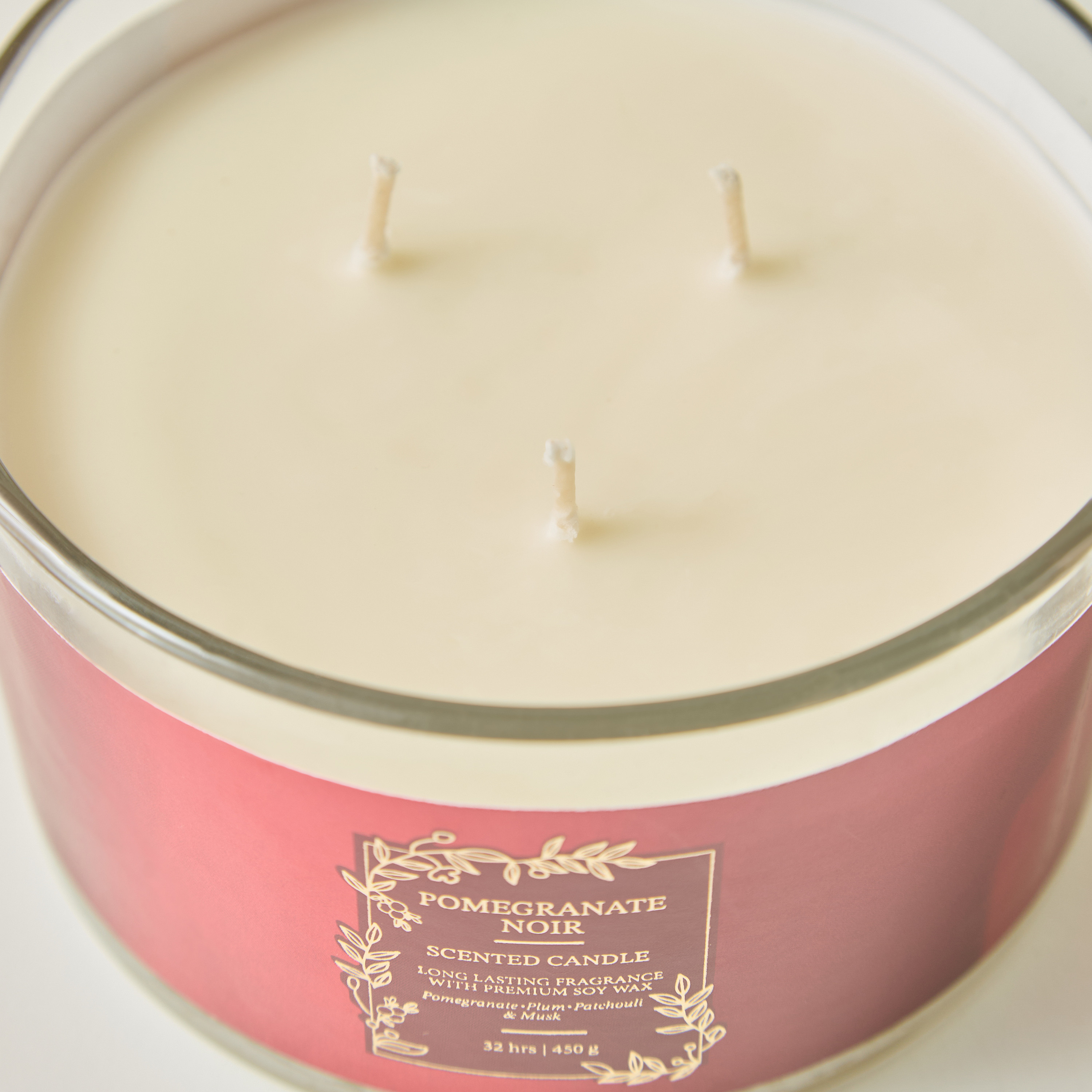 Scent.d Pomegranate Noir Scented 3-Wick Jar Candle - 450 gms-PROMO_LS_BUY2FOR7_9_OMN_030726-image-3