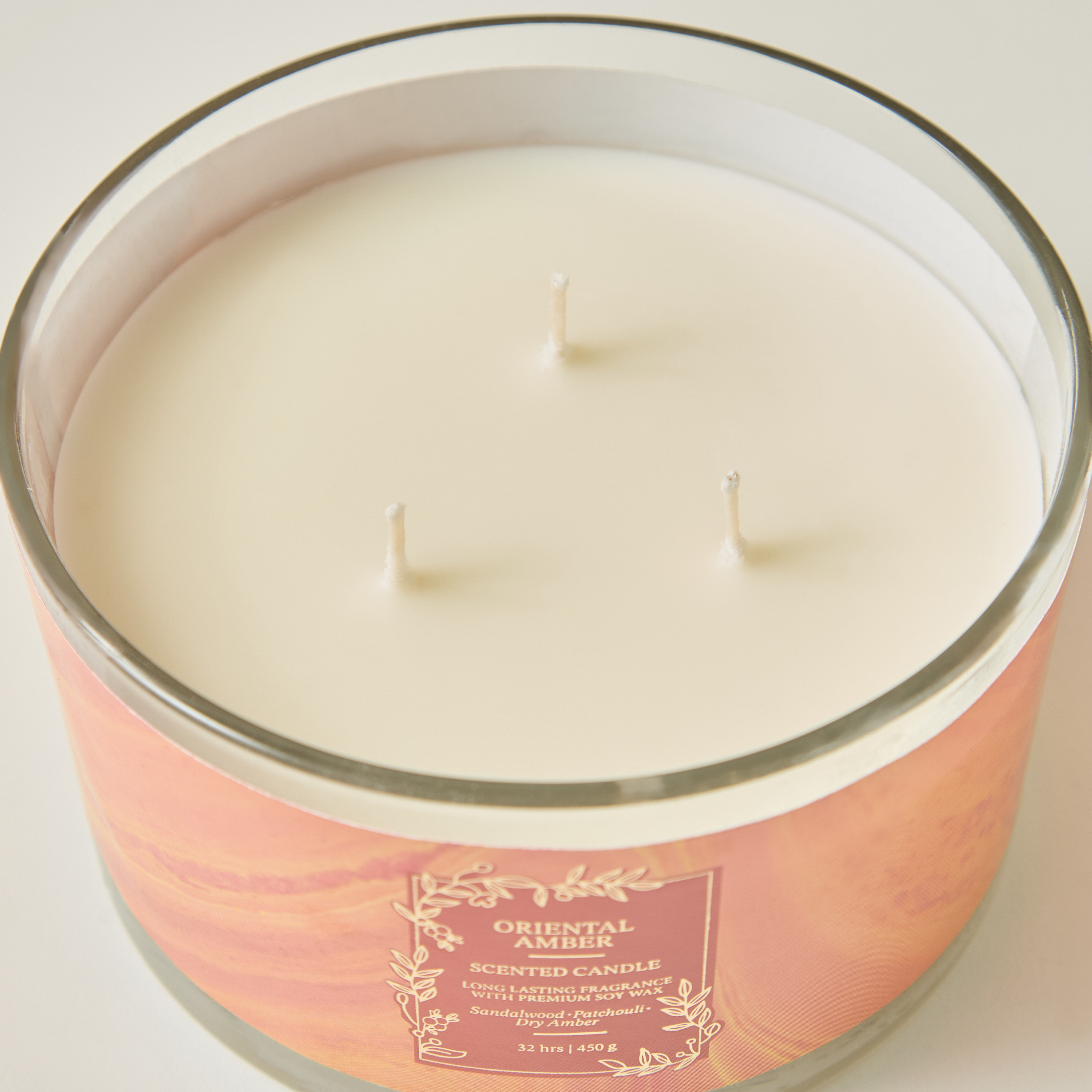 Scent.d Pomegranate Noir Scented 3-Wick Jar Candle - 450 gms-household-homefragrance-candles-image-3