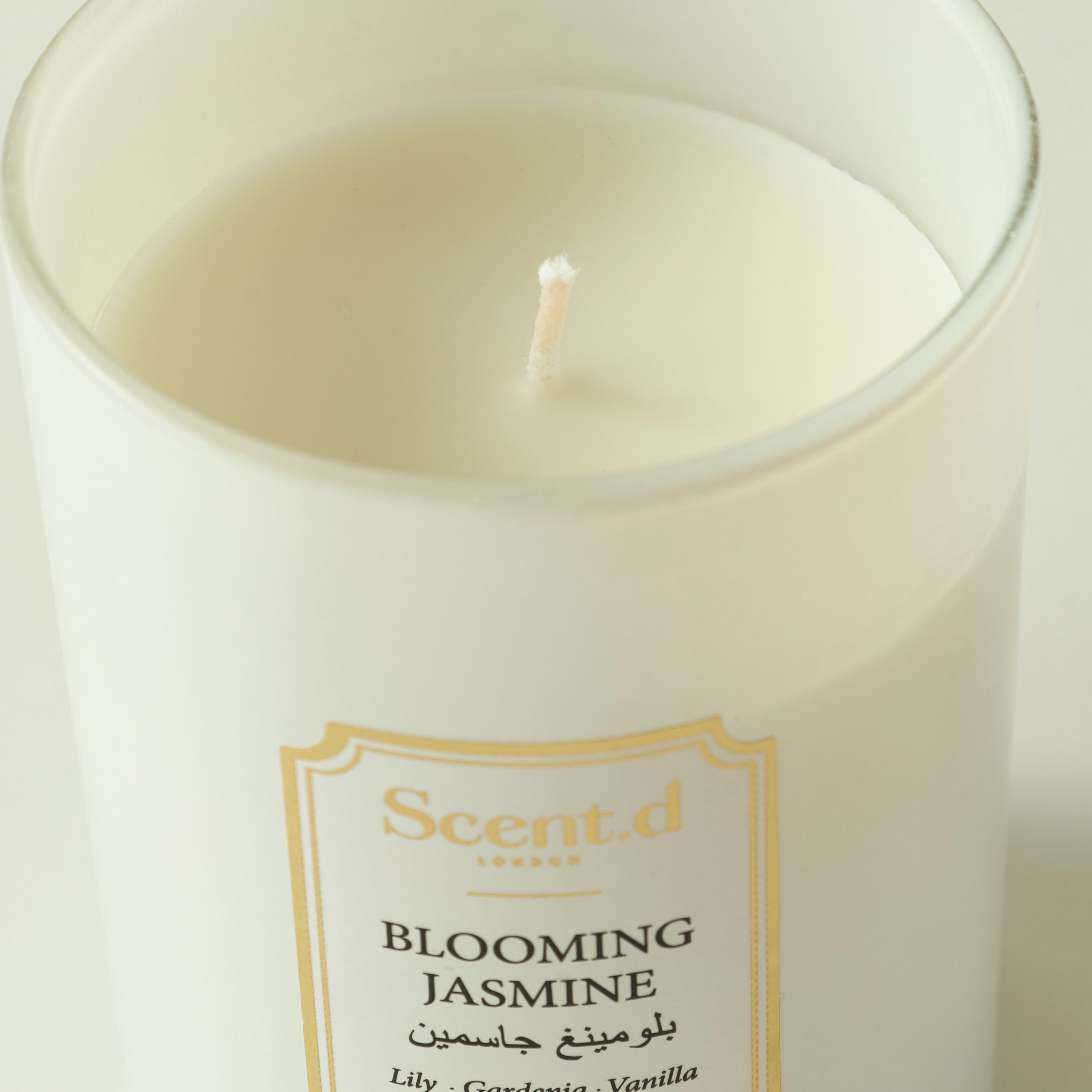 Scent.d Arabian Jasmine Scented Jar Candle - 226 gms-household-homefragrance-candles-image-1