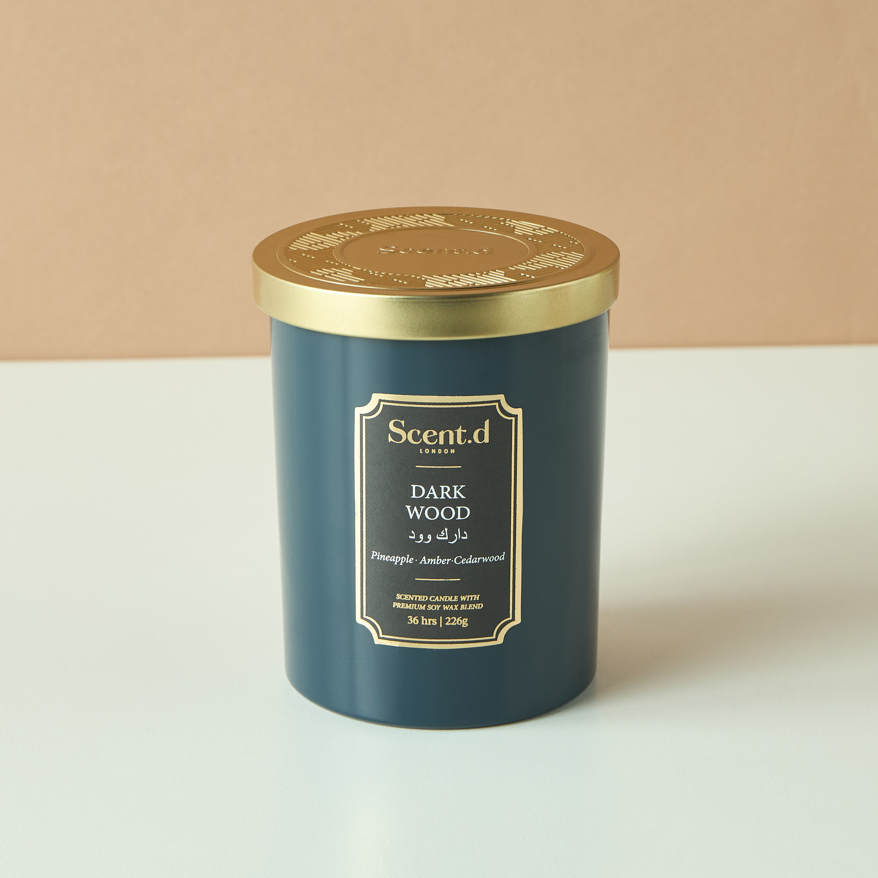Scent.d Arabian Jasmine Scented Jar Candle - 226 gms-household-homefragrance-candles-image-2