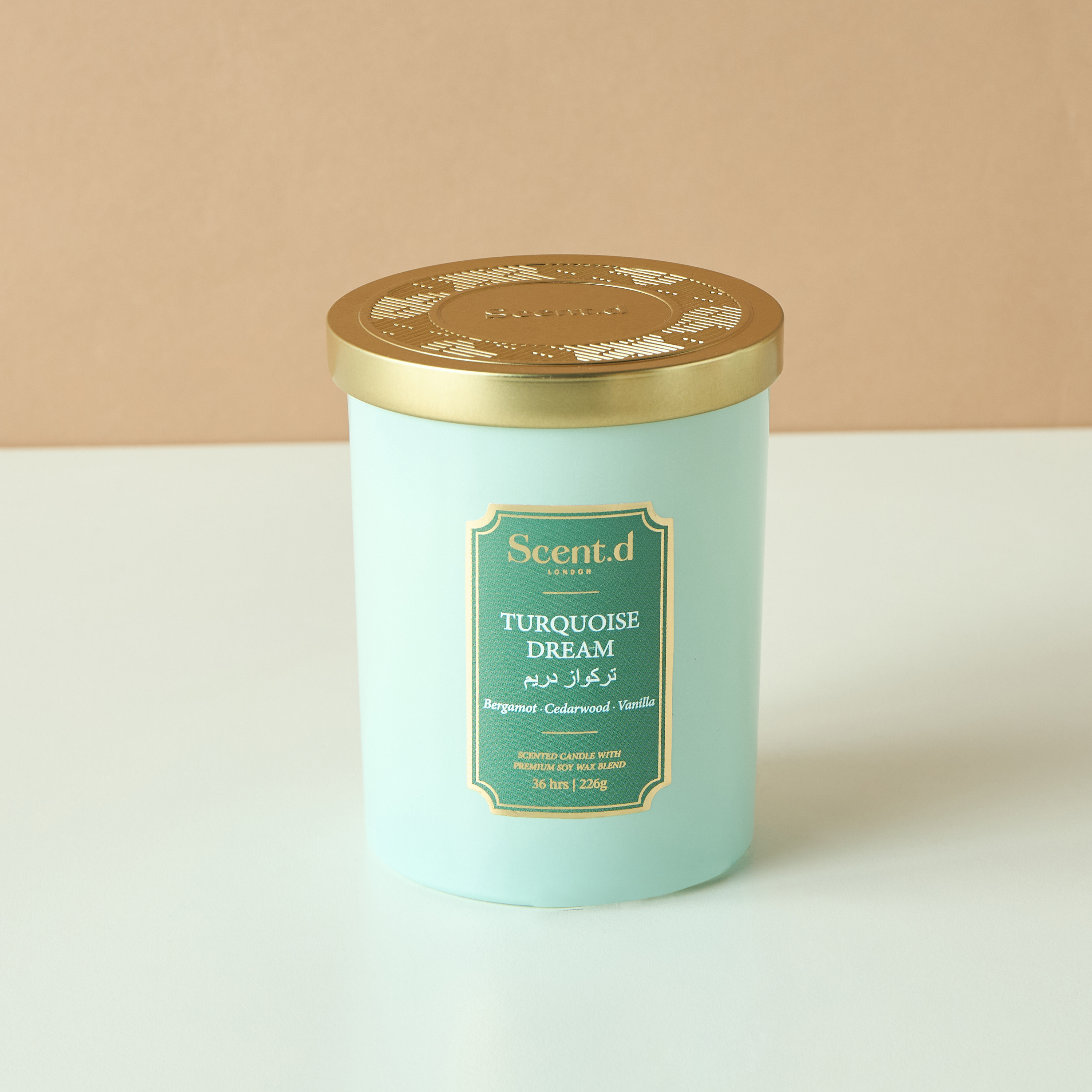 Scent.d Arabian Jasmine Scented Jar Candle - 226 gms-household-homefragrance-candles-image-2