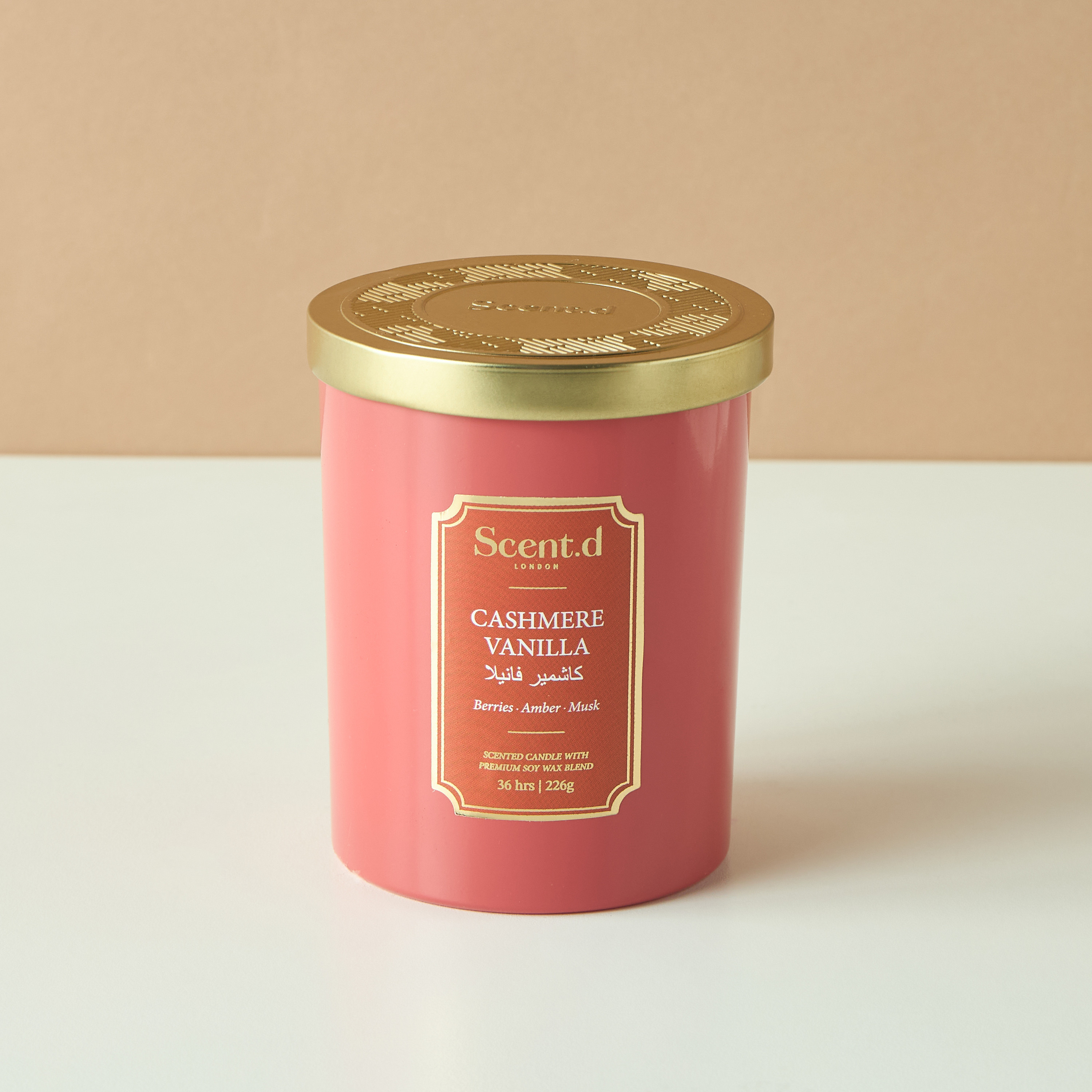 Scent.d Arabian Jasmine Scented Jar Candle - 226 gms-household-homefragrance-candles-image-2