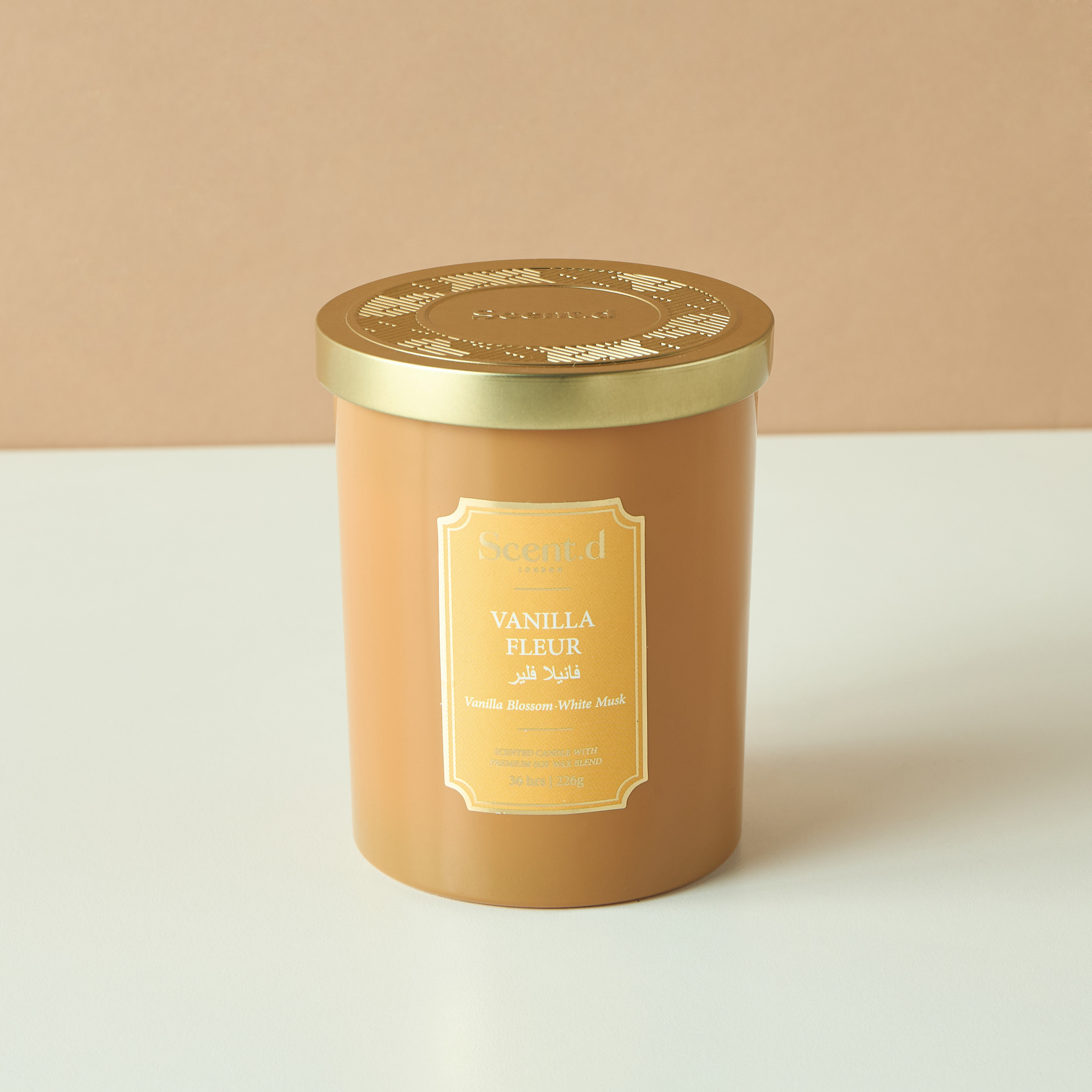 Scent.d Arabian Jasmine Scented Jar Candle - 226 gms-household-homefragrance-candles-image-2