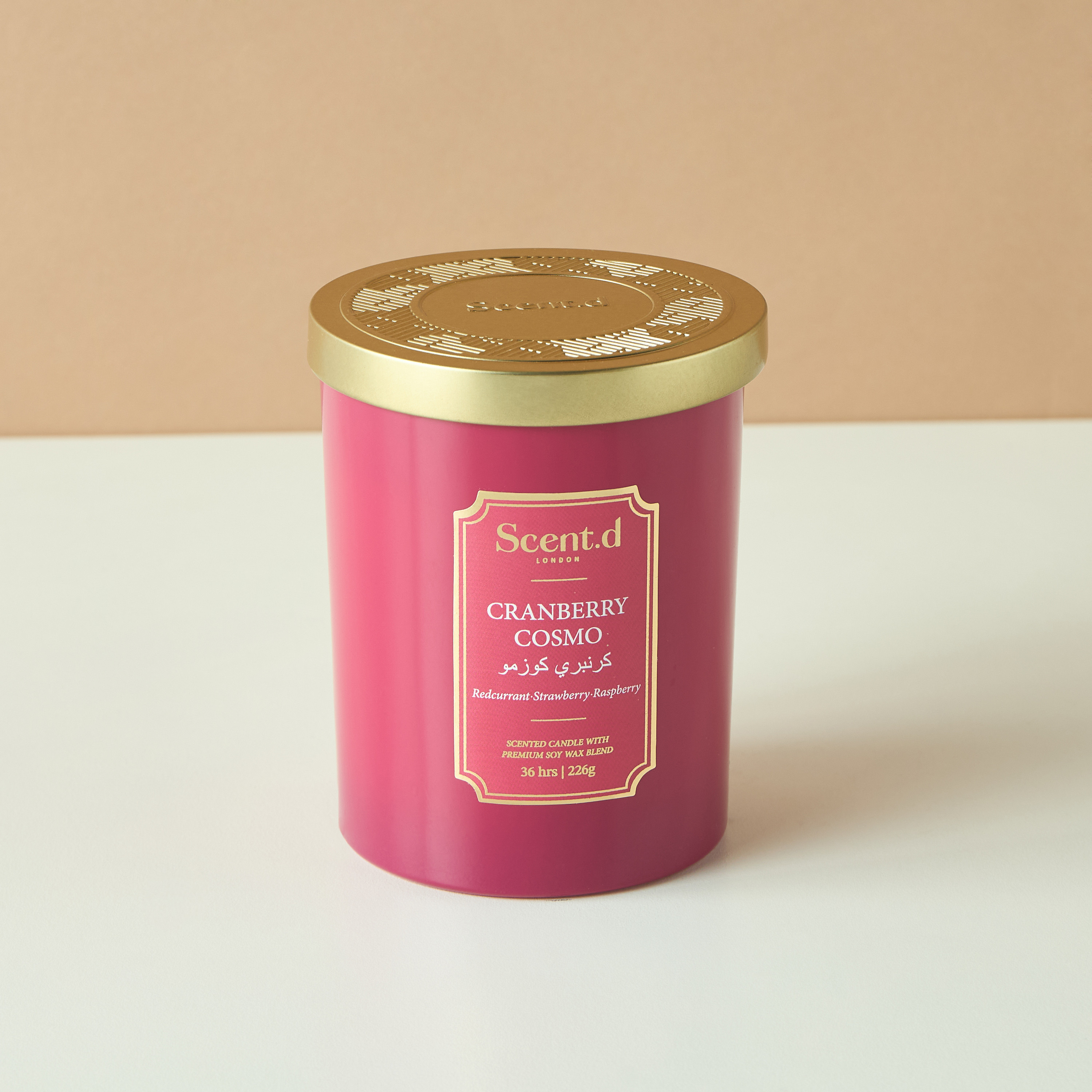Scent.d Arabian Jasmine Scented Jar Candle - 226 gms-household-homefragrance-candles-image-2