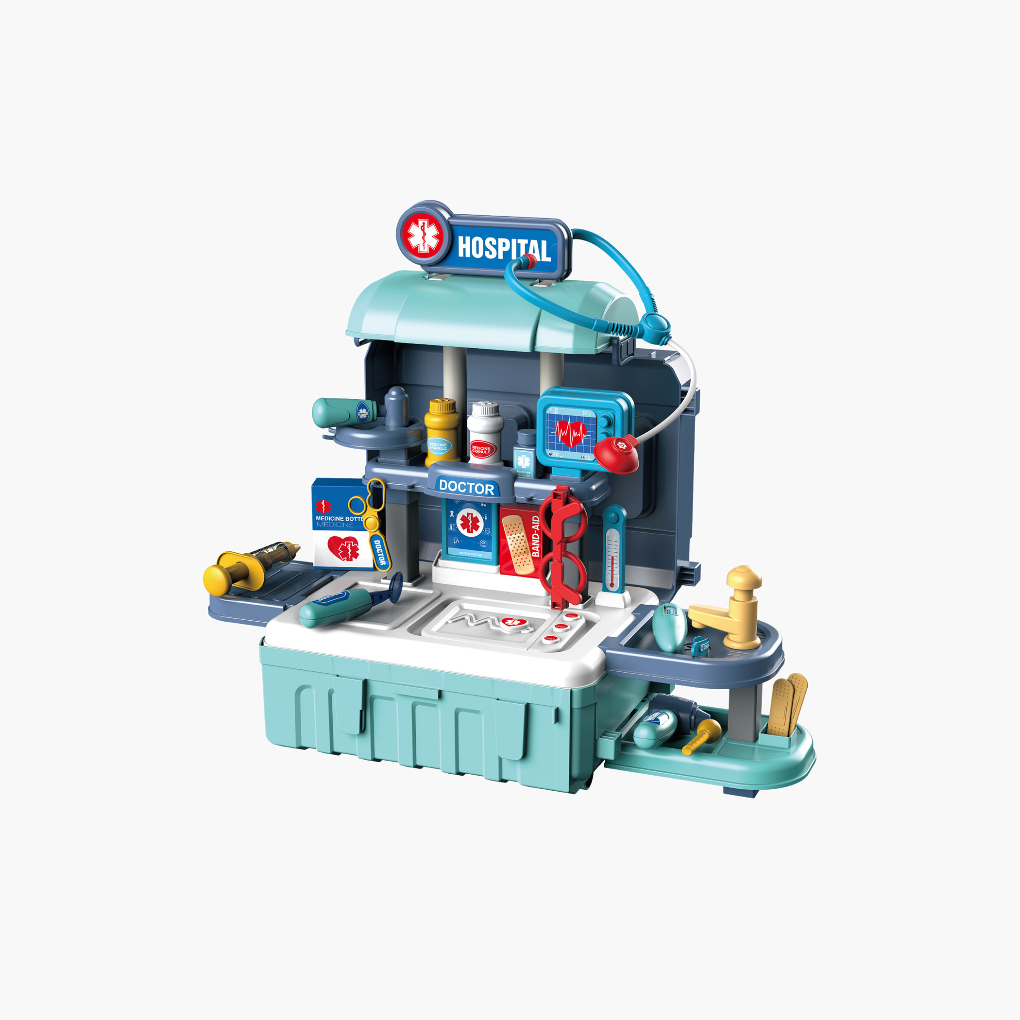 Juniors 3-in-1 Hospital Playset-toys-roleplay-doctorsets-image-1