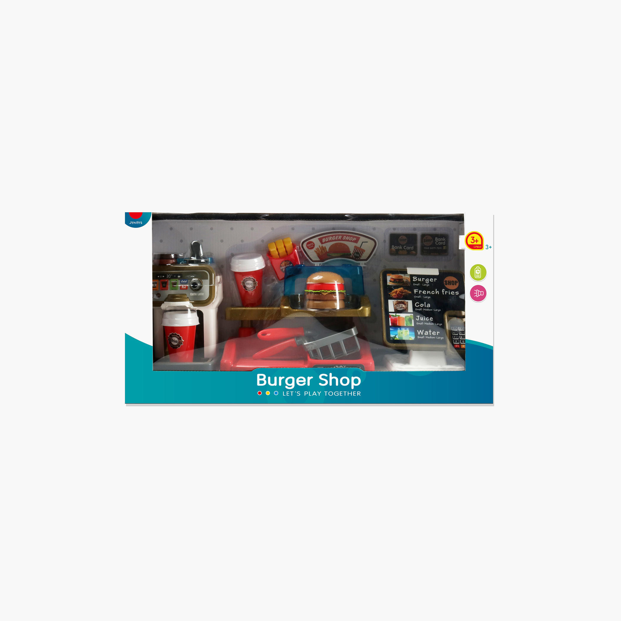 Juniors Burger Shop Playset-toys-roleplay-playfoods-image-5