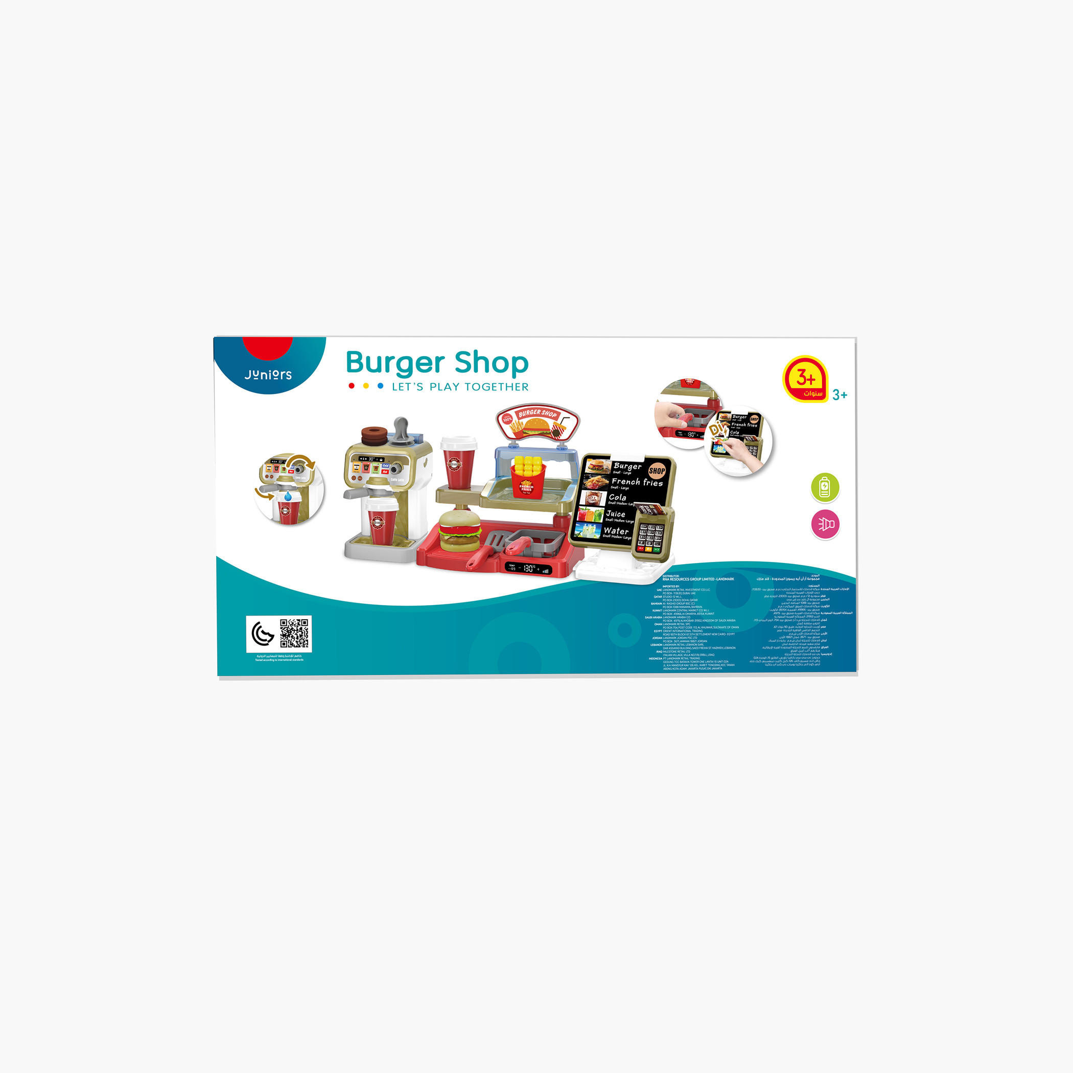 Juniors Burger Shop Playset-toys-roleplay-playfoods-image-6