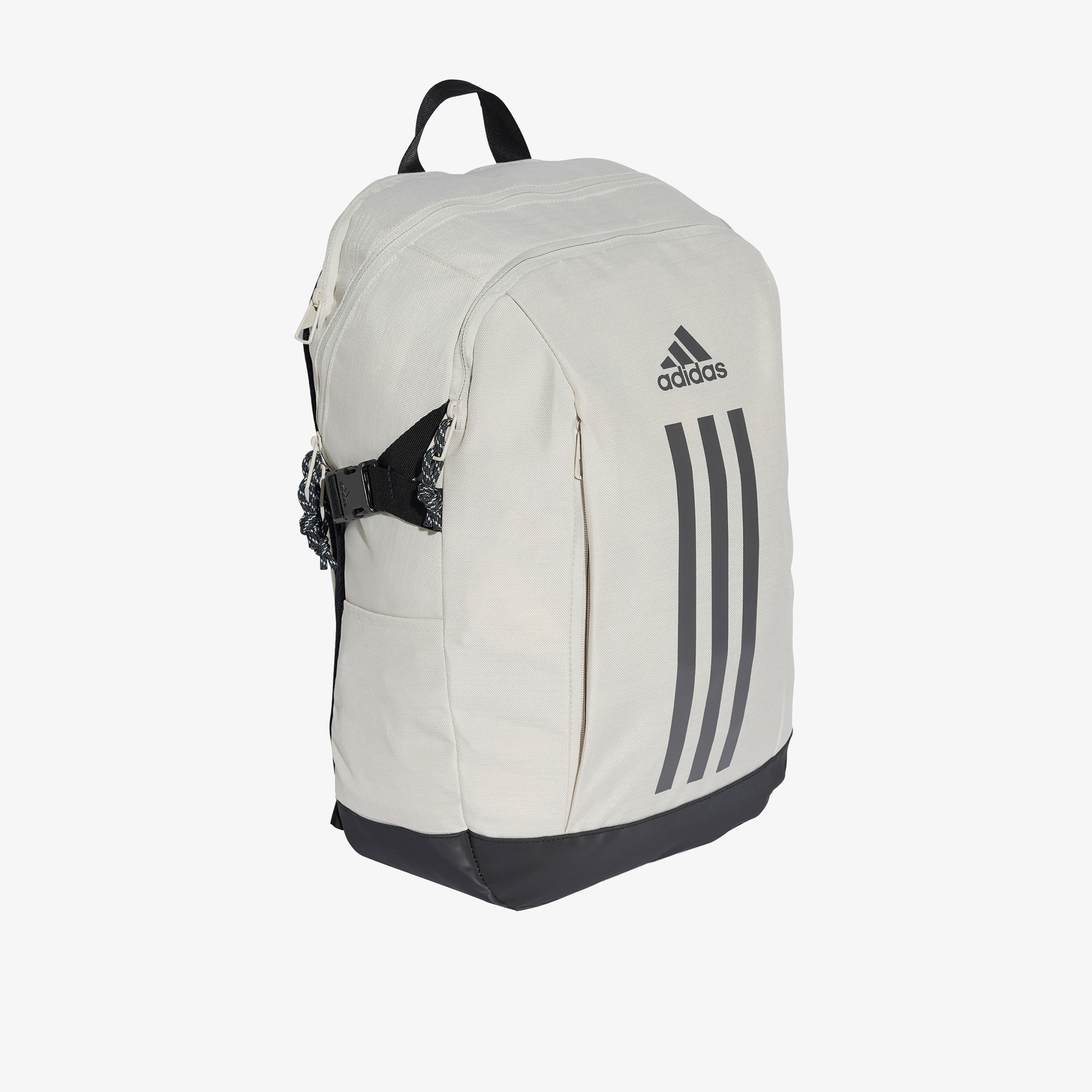 Adidas Logo Print Backpack with Adjustable Straps and Zip Closure-school-bagsandbackpacks-backpacks-image-2