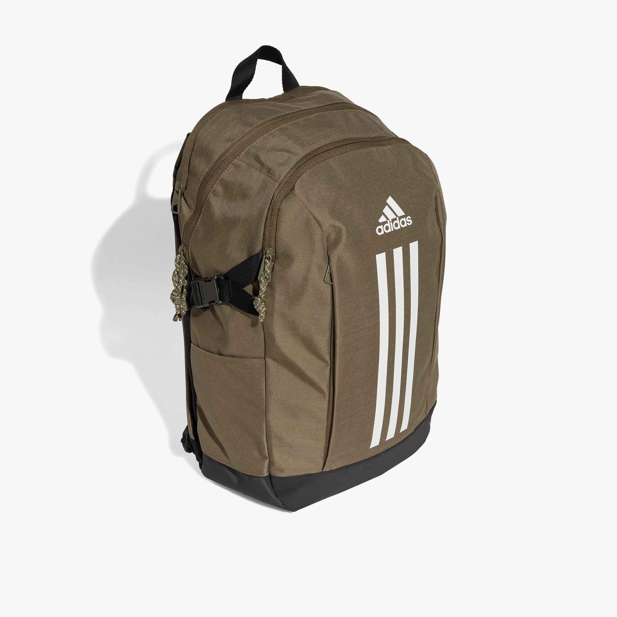 Adidas Logo Print Backpack with Adjustable Straps and Zip Closure-school-bagsandbackpacks-backpacks-image-2