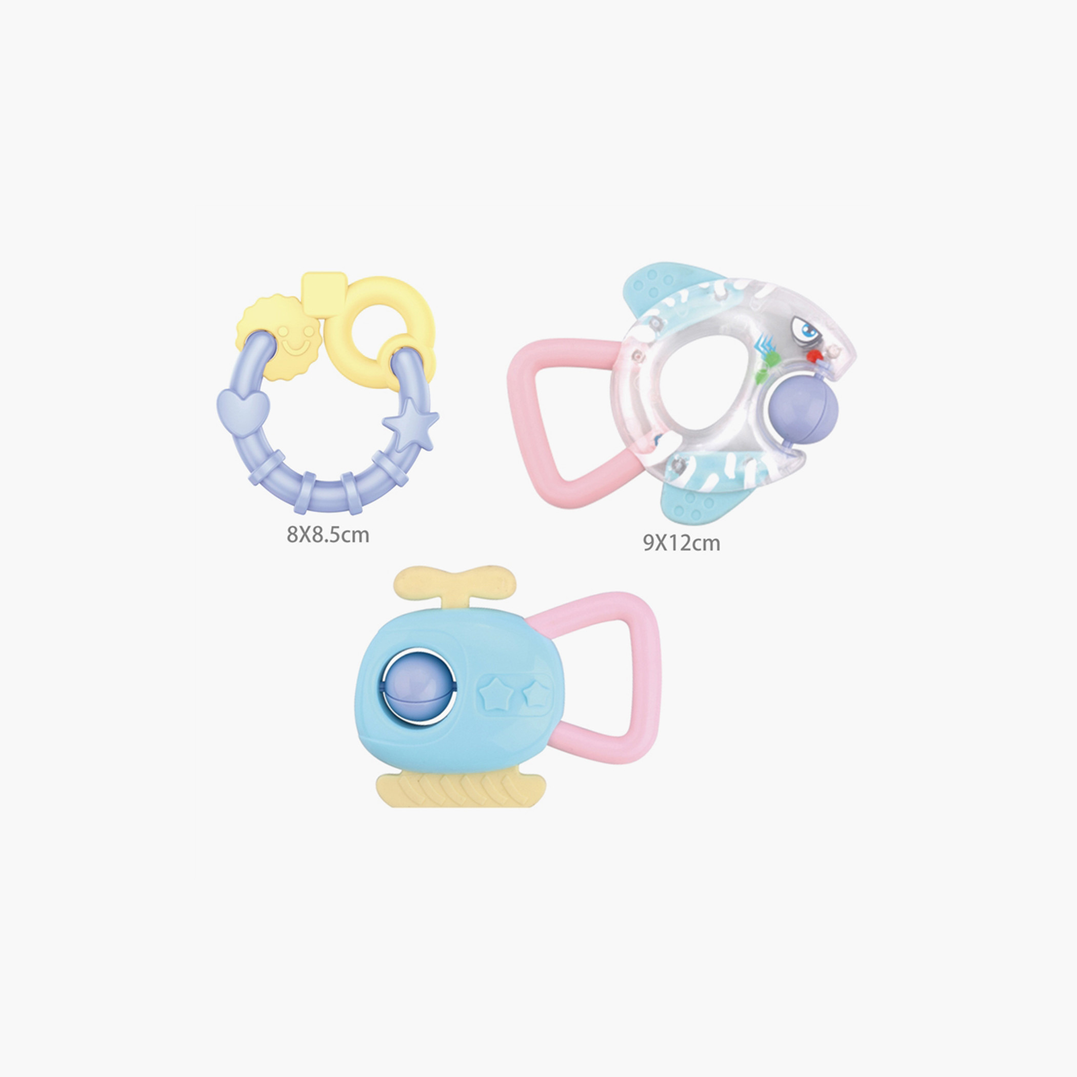 Juniors 7-Piece Rattles and Teethers Set-toys-babyandtoddlertoys-rattlesandteethers-image-3